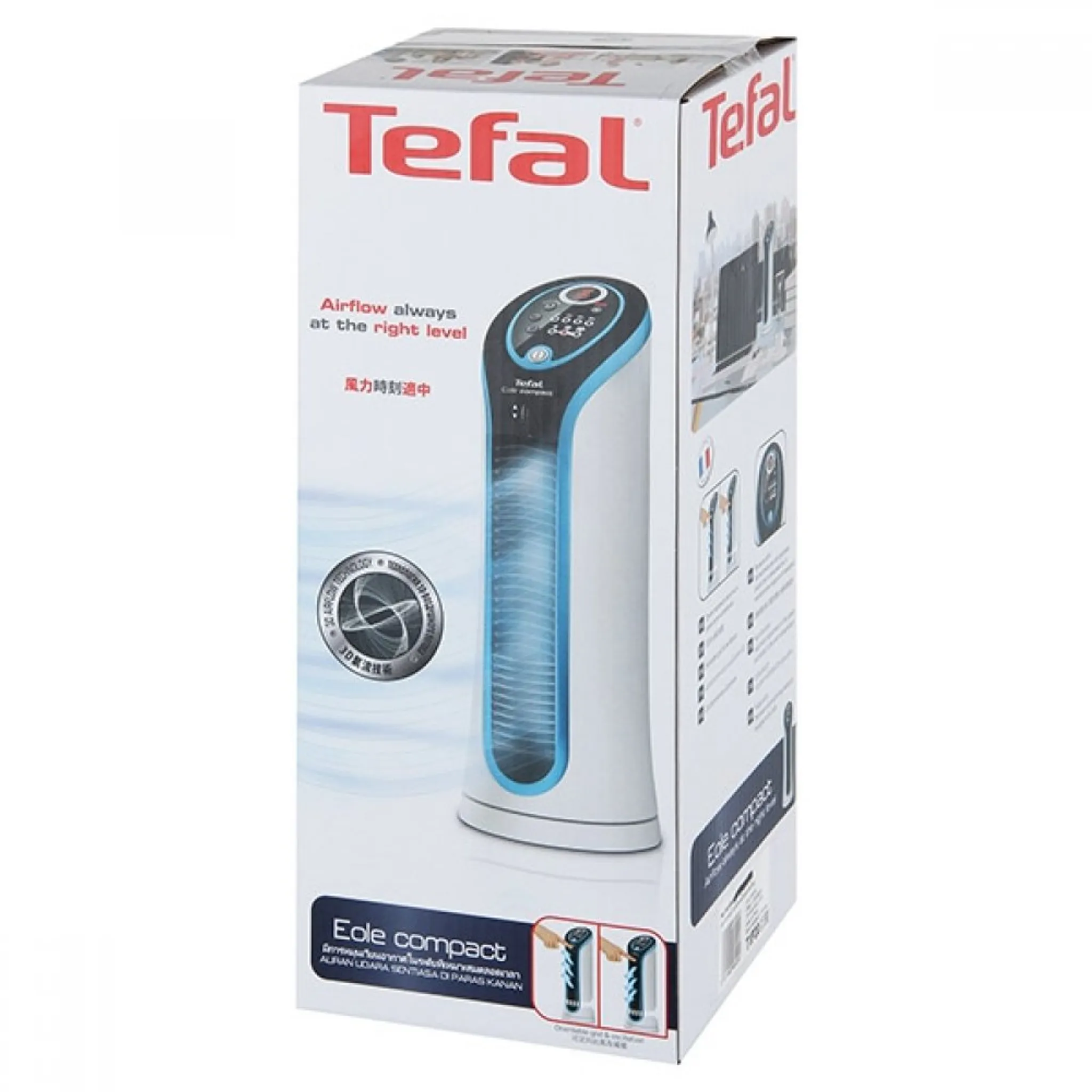 Настольный колонный вентилятор Tefal Eole Compact VF6210F0