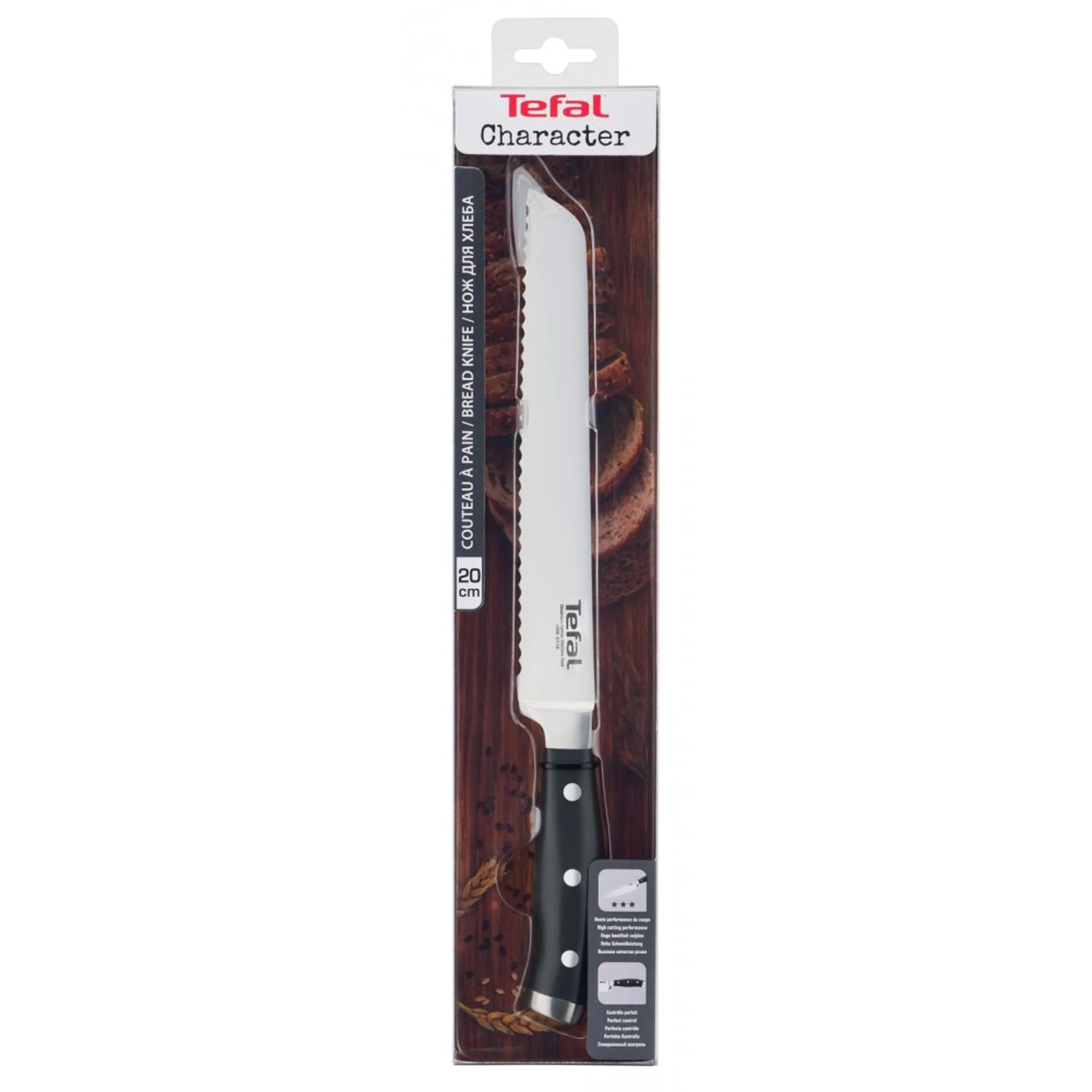 цена на Нож для хлеба Tefal Character K1410474