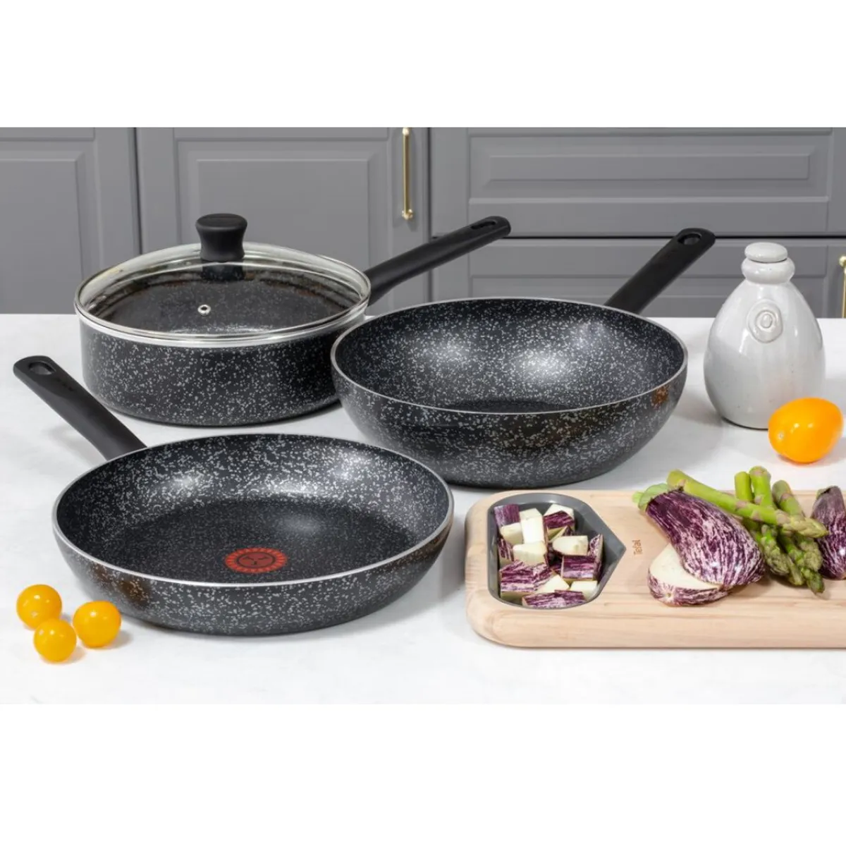 Сковорода-вок Tefal Granit 28 см 04192628