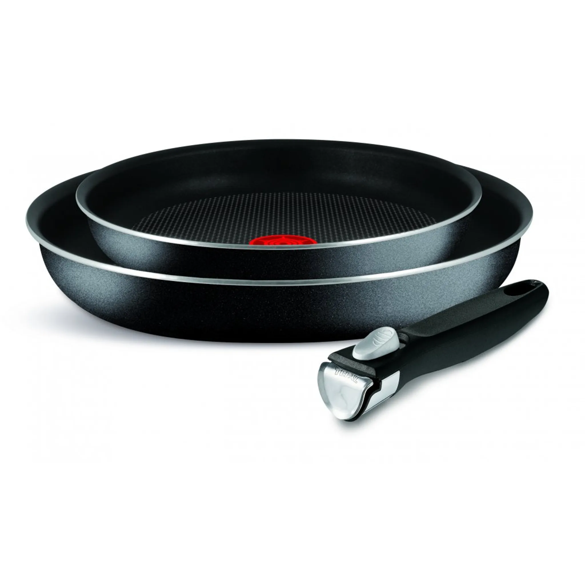 Набор посуды Tefal Ingenio Black 3 3 предмета 24/28см 04131820
