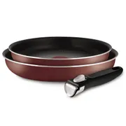 Набор посуды Tefal Ingenio Red 3 3 предмета 24/28см 04154820