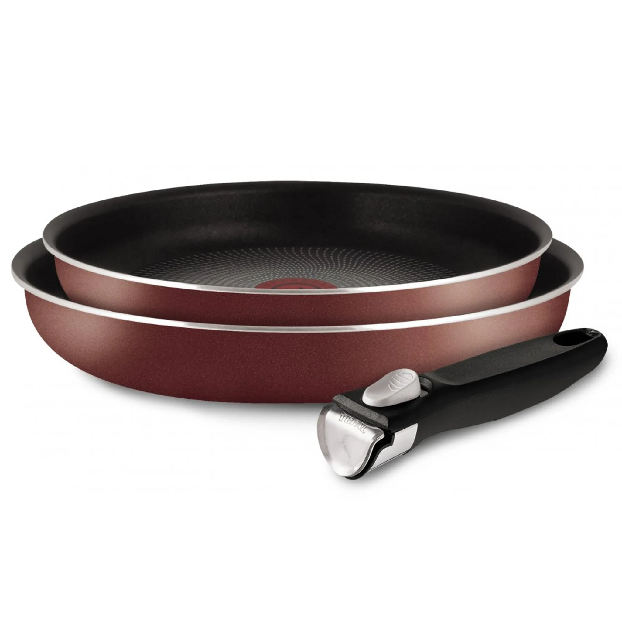 Набор посуды Tefal Ingenio Red 3 3 предмета 24/28см 04154820 фото