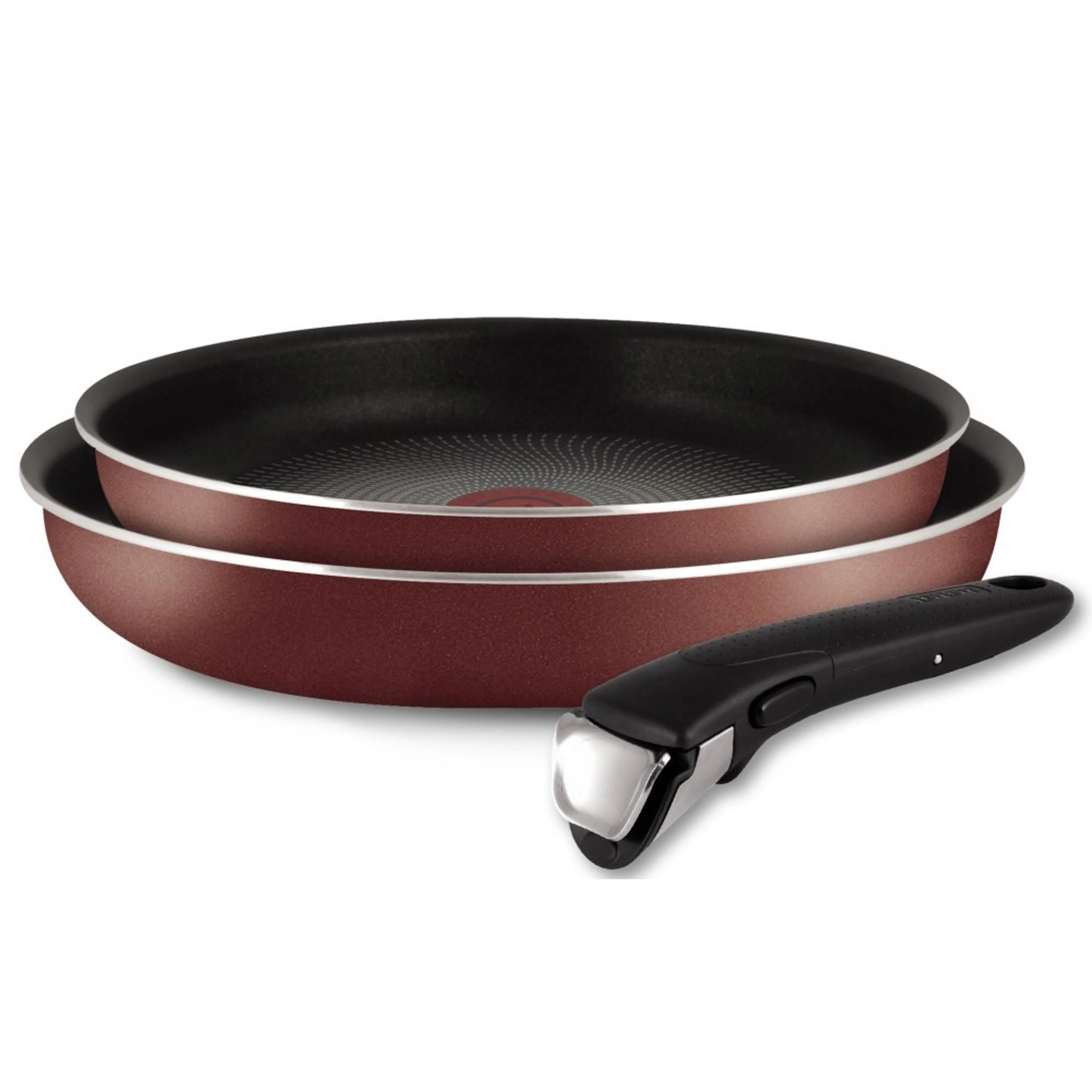 Набор сковород Tefal Ingenio RED 5 3 предмета 24/28 см 04175820 фото