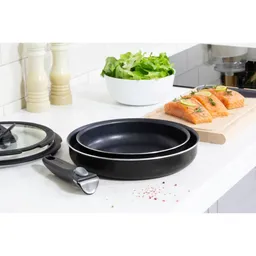 Набор посуды Tefal Ingenio Black 3 3 предмета 22/26см 04131810