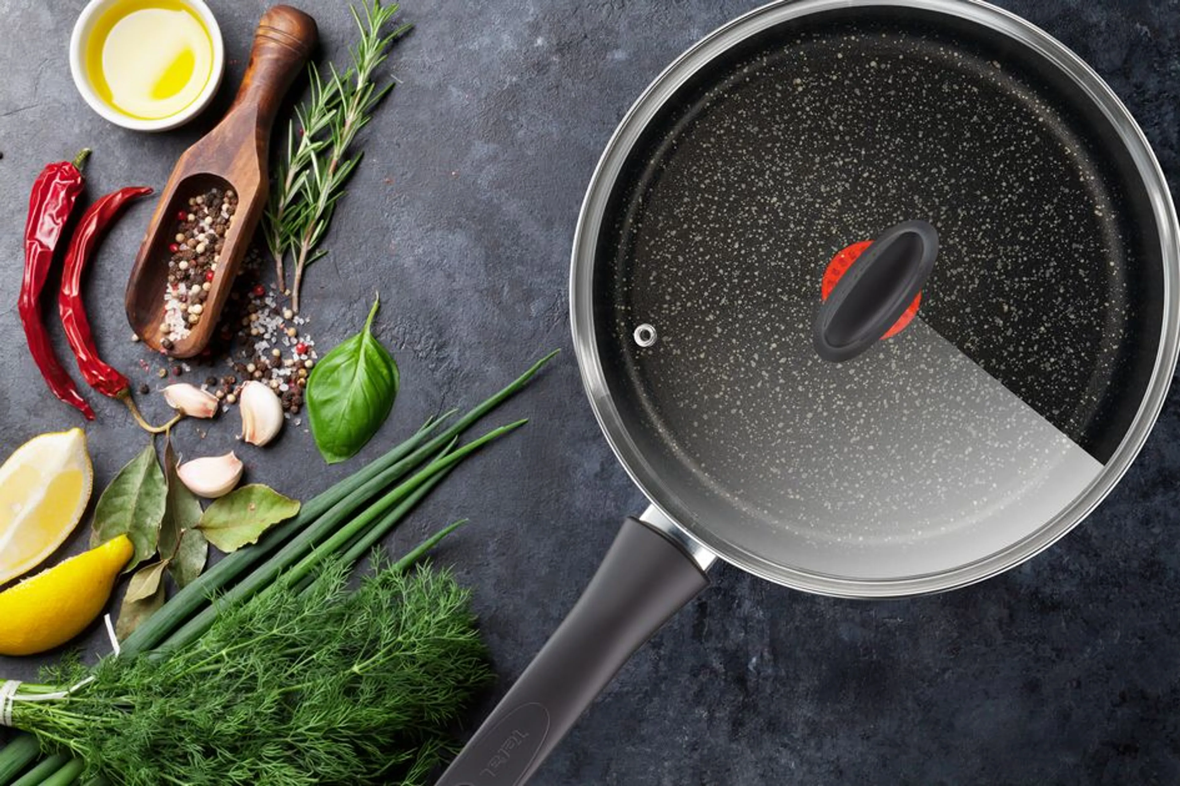 Сотейник с крышкой Tefal Authentic 24 см C6343202