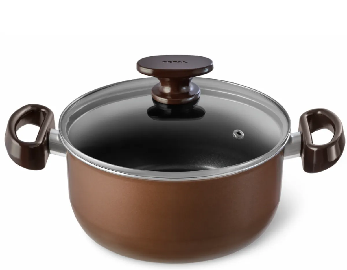 Кастрюля Tefal Tendance Brownie 3.5 л 22 см 04182322 фото