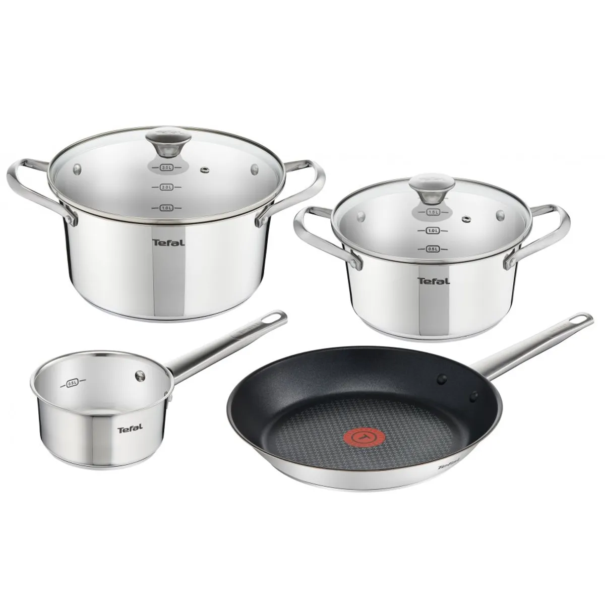 Набор посуды Tefal Simpleo 6 предметов 16/20/24/28см B815S614 фото
