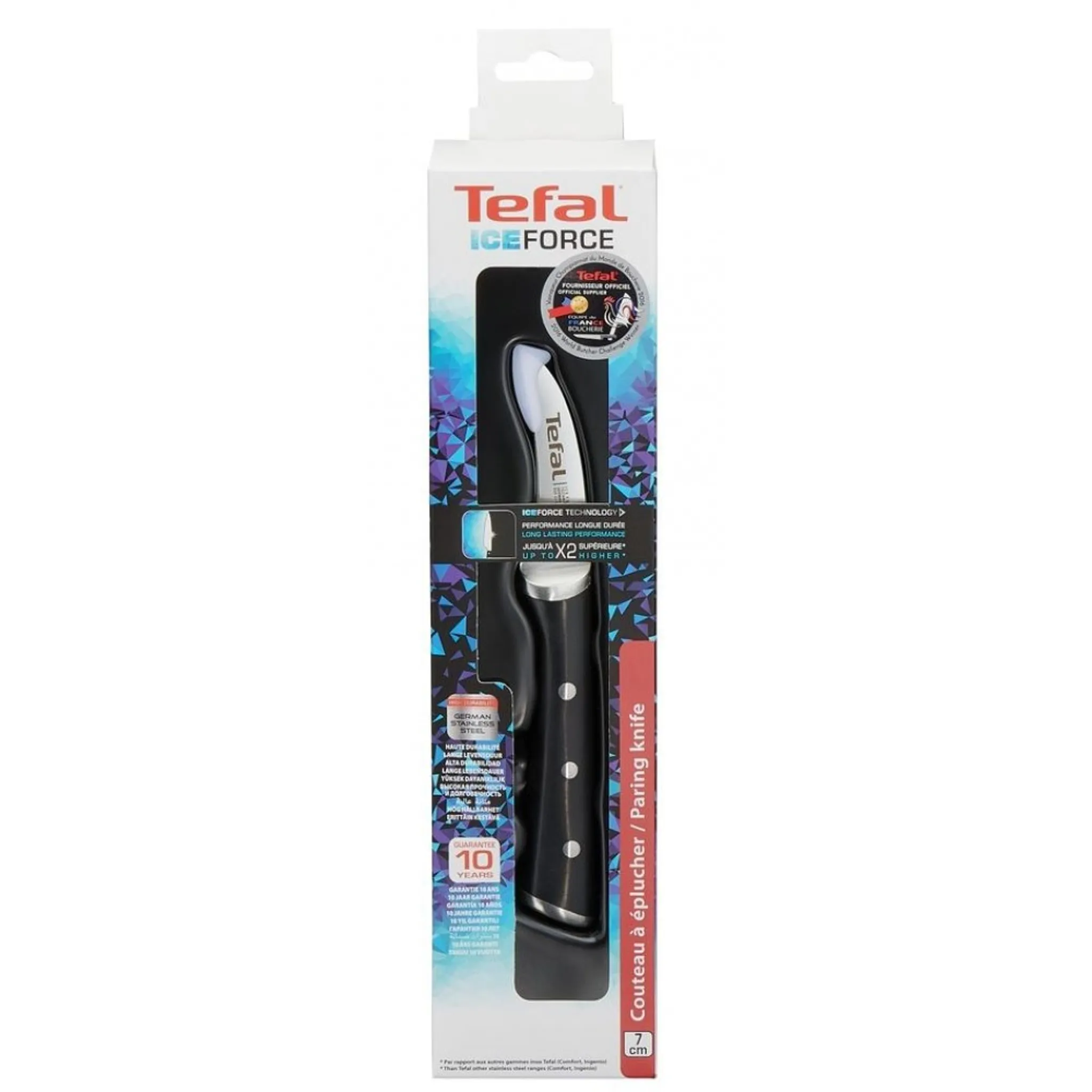 Нож для чистки овощей и фруктов Tefal Ice Force K2321214  