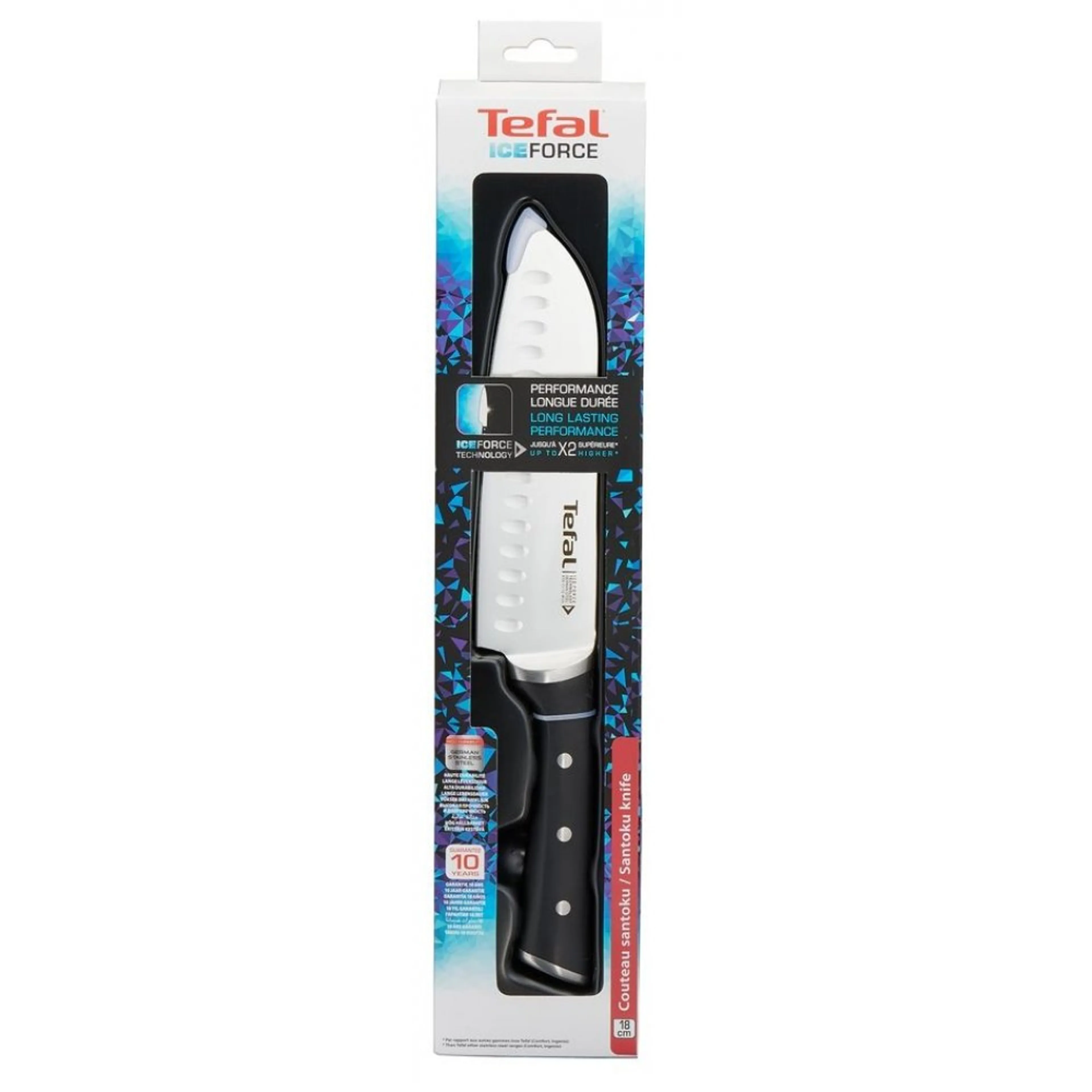 Нож сантоку Tefal Ice Force K2320614