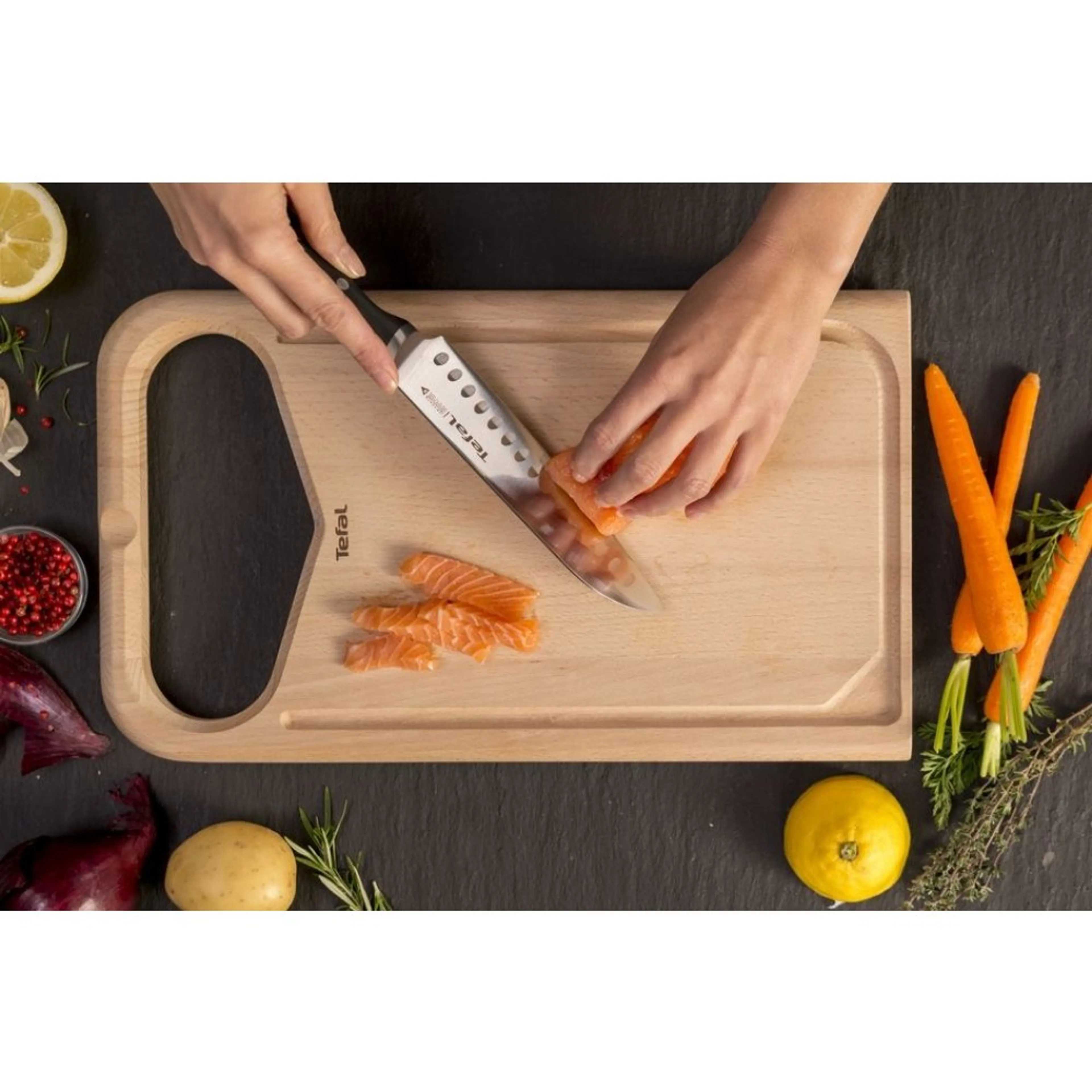 Нож сантоку Tefal Ice Force K2320614