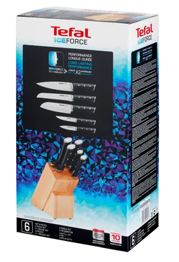 Блок с ножами Tefal Ice Force 6 предметов K232S574