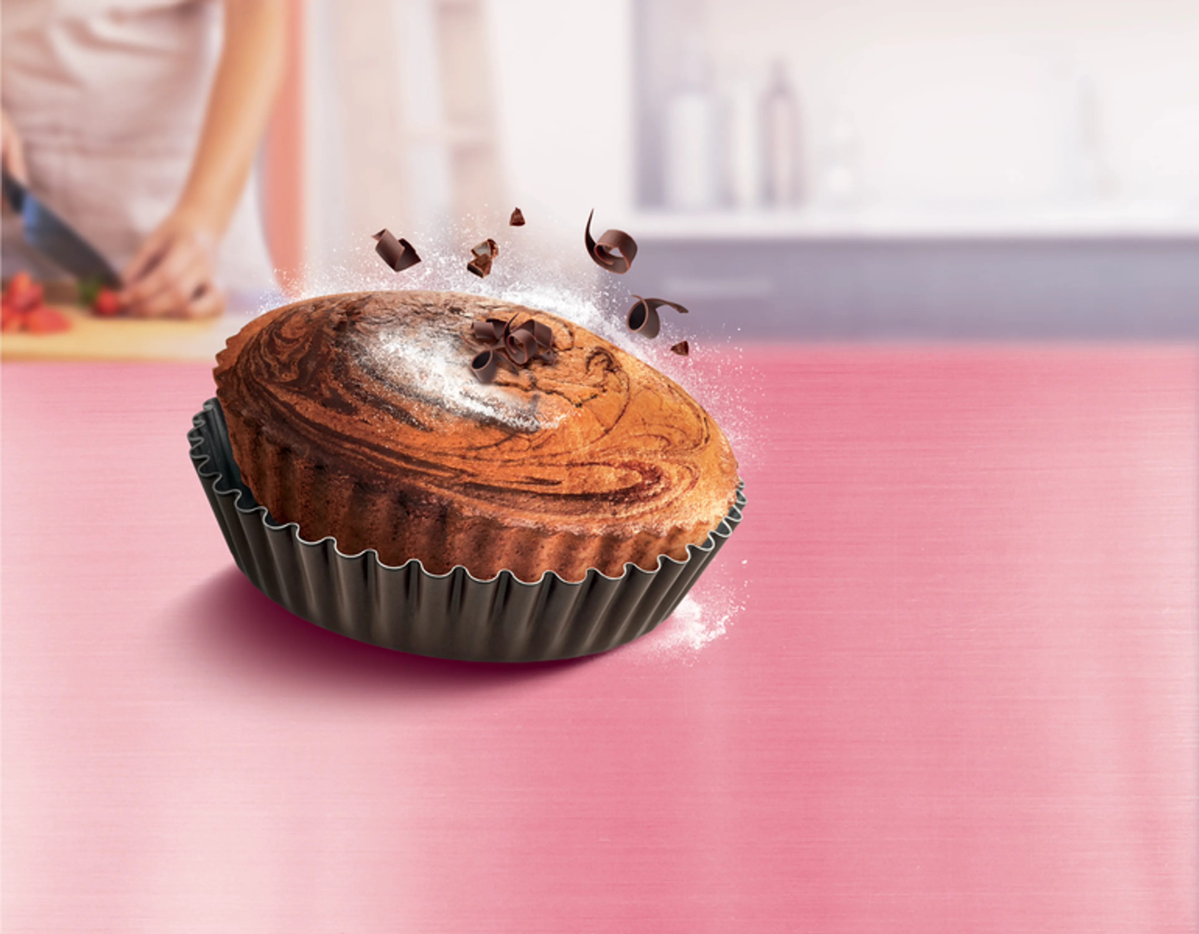 Форма для выпечки 26 см Tefal Perfectbake J5548502 купить в официальном магазине
