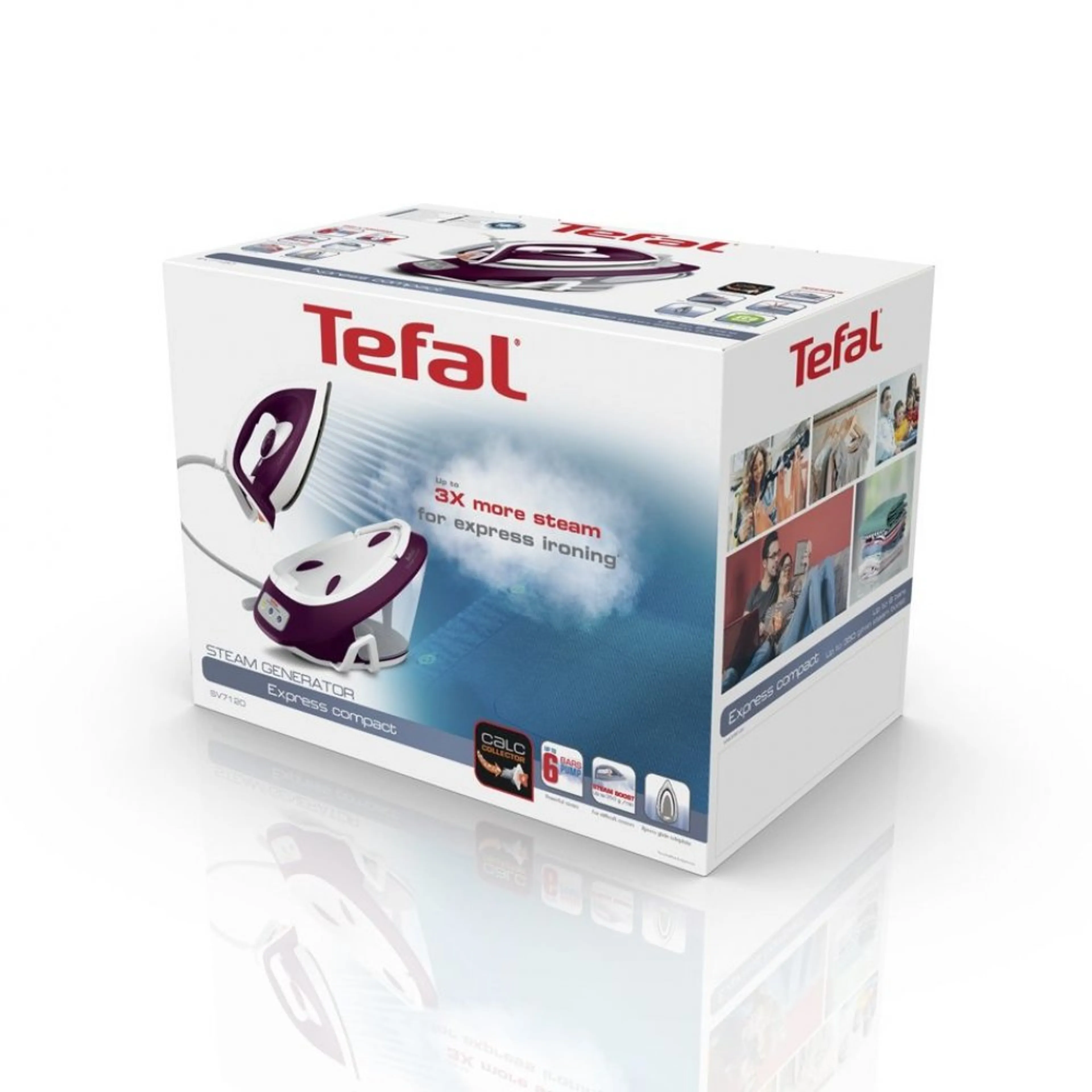 Парогенератор Tefal Express Compact SV7120E0