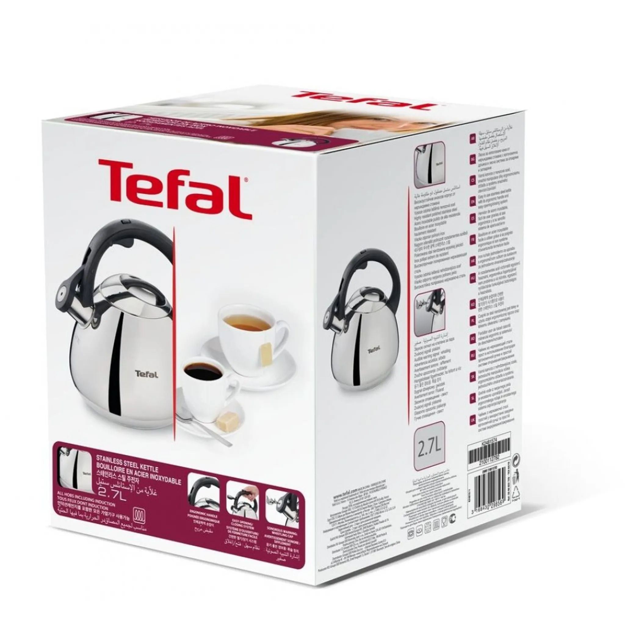 Чайник для плиты Tefal Kettle ss induction 2,7 л K2481574