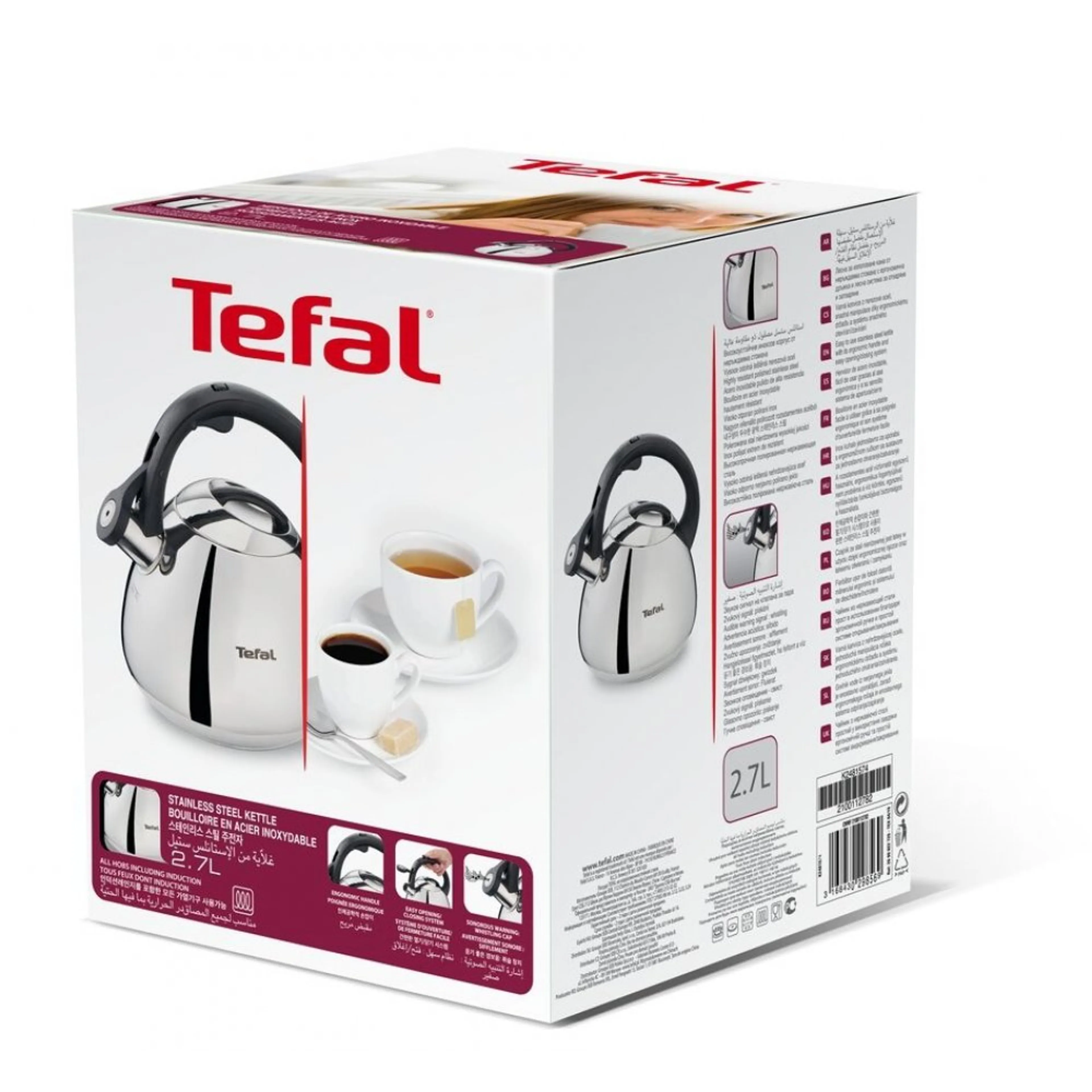 Чайник для плиты Tefal Kettle ss induction  2,7 л K2481574
