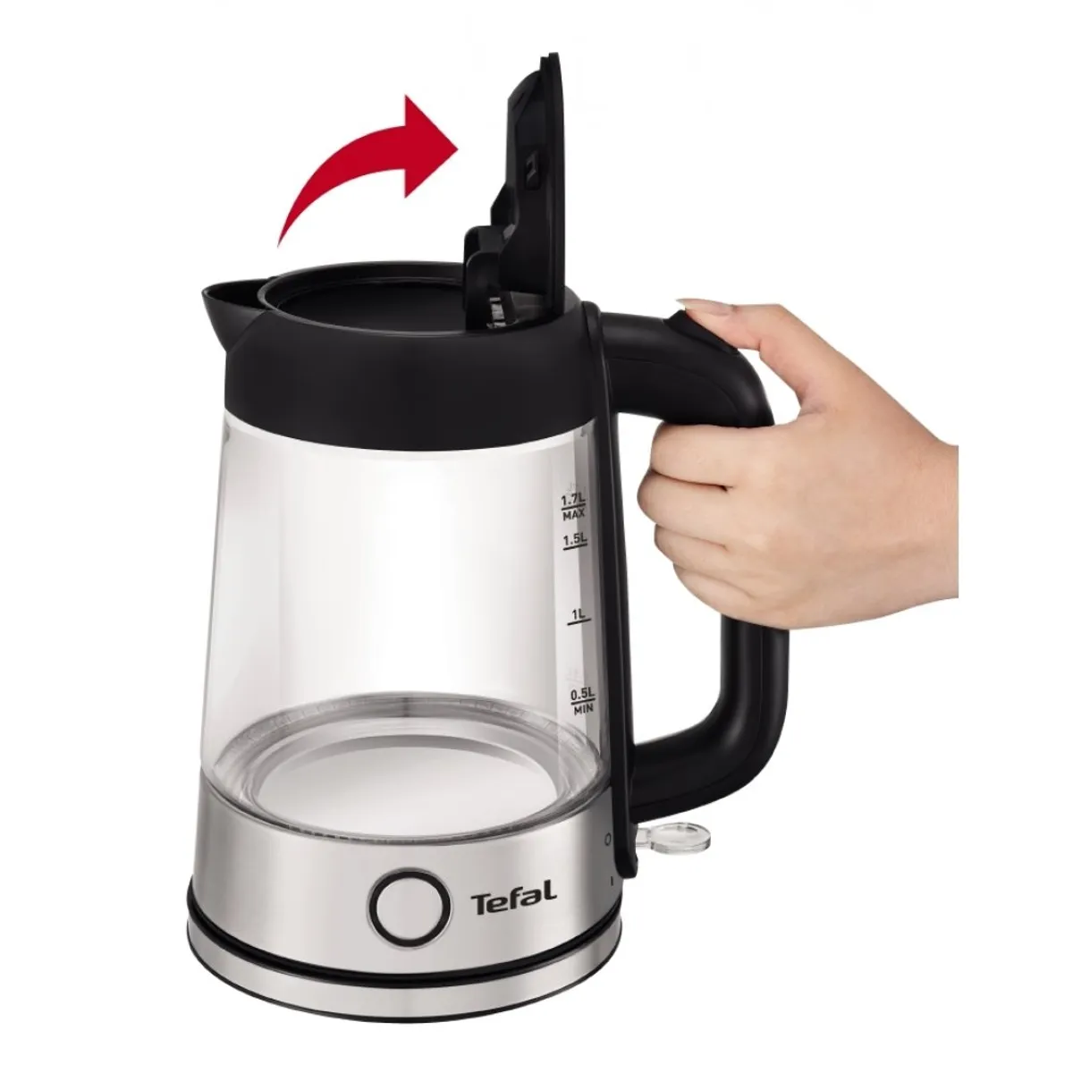 Электрический чайник Tefal Glass Kettle KI750D30