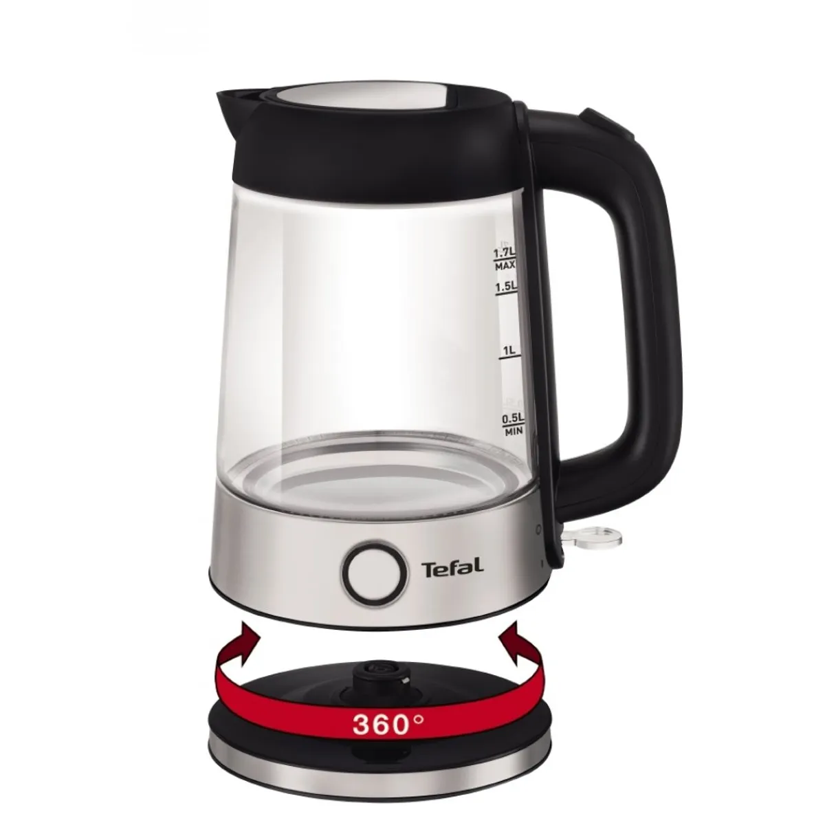 Электрический чайник Tefal Glass Kettle KI750D30