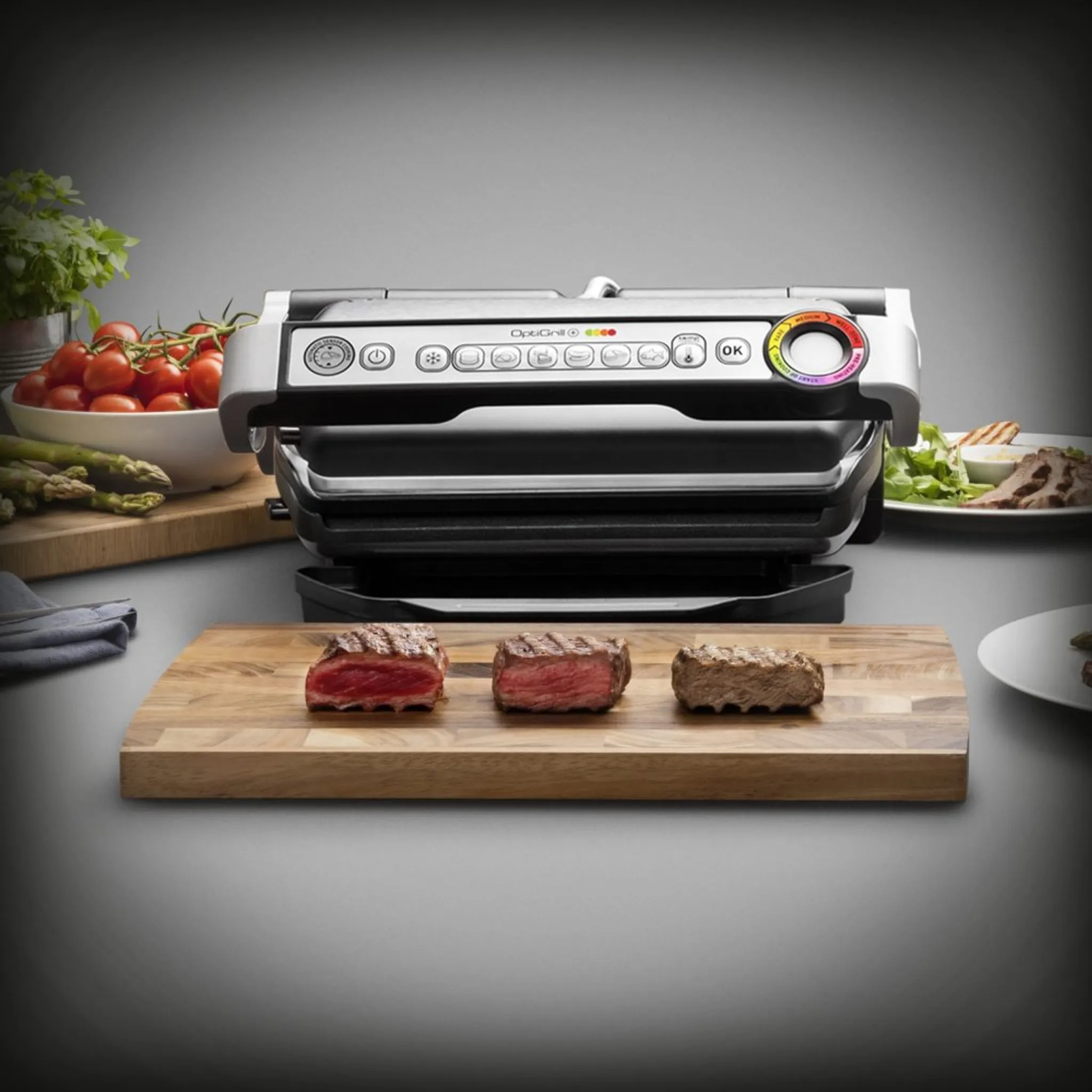 Умный электрогриль Tefal Optigrill+ GC712D34