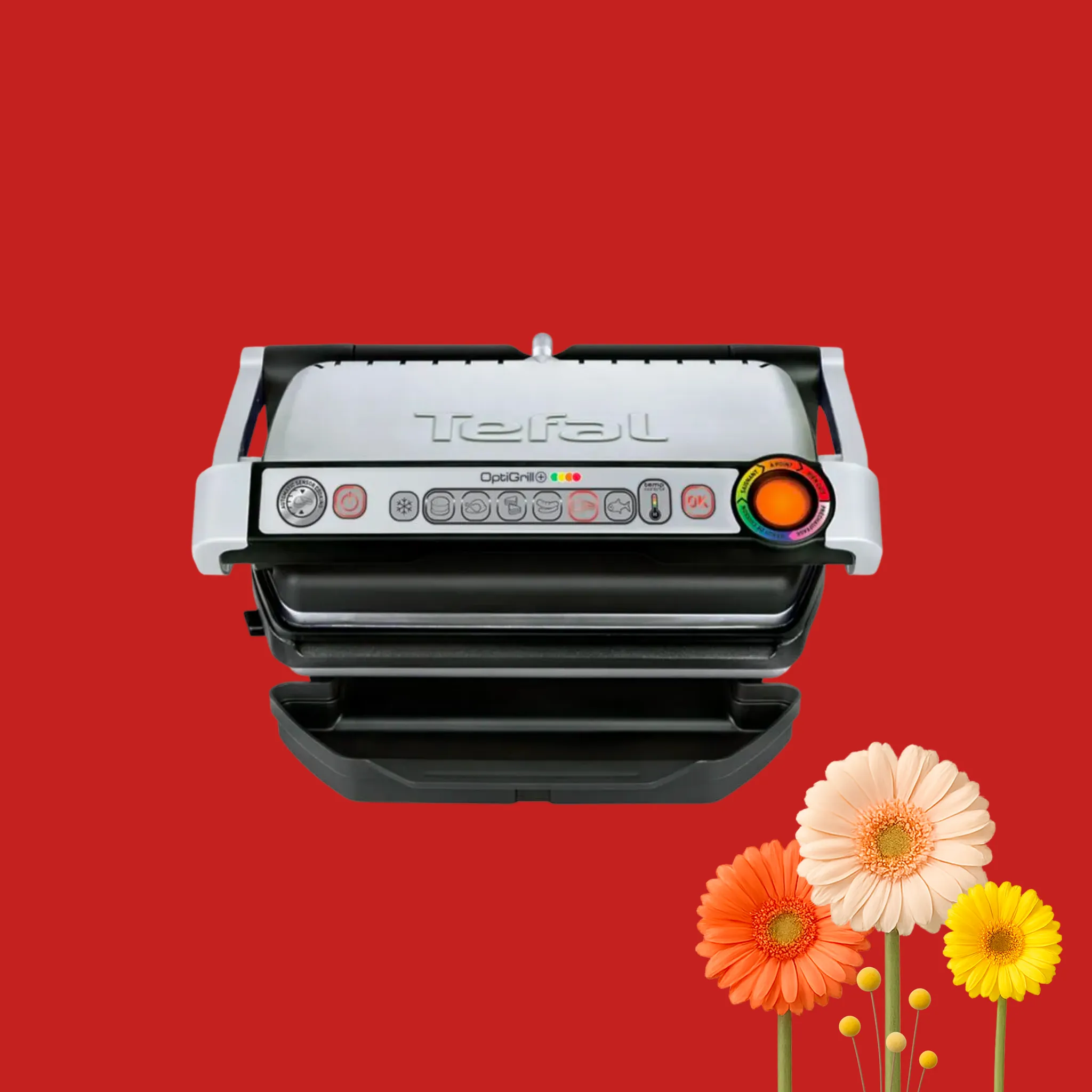 Умный электрогриль Tefal Optigrill+ GC712D34 фото