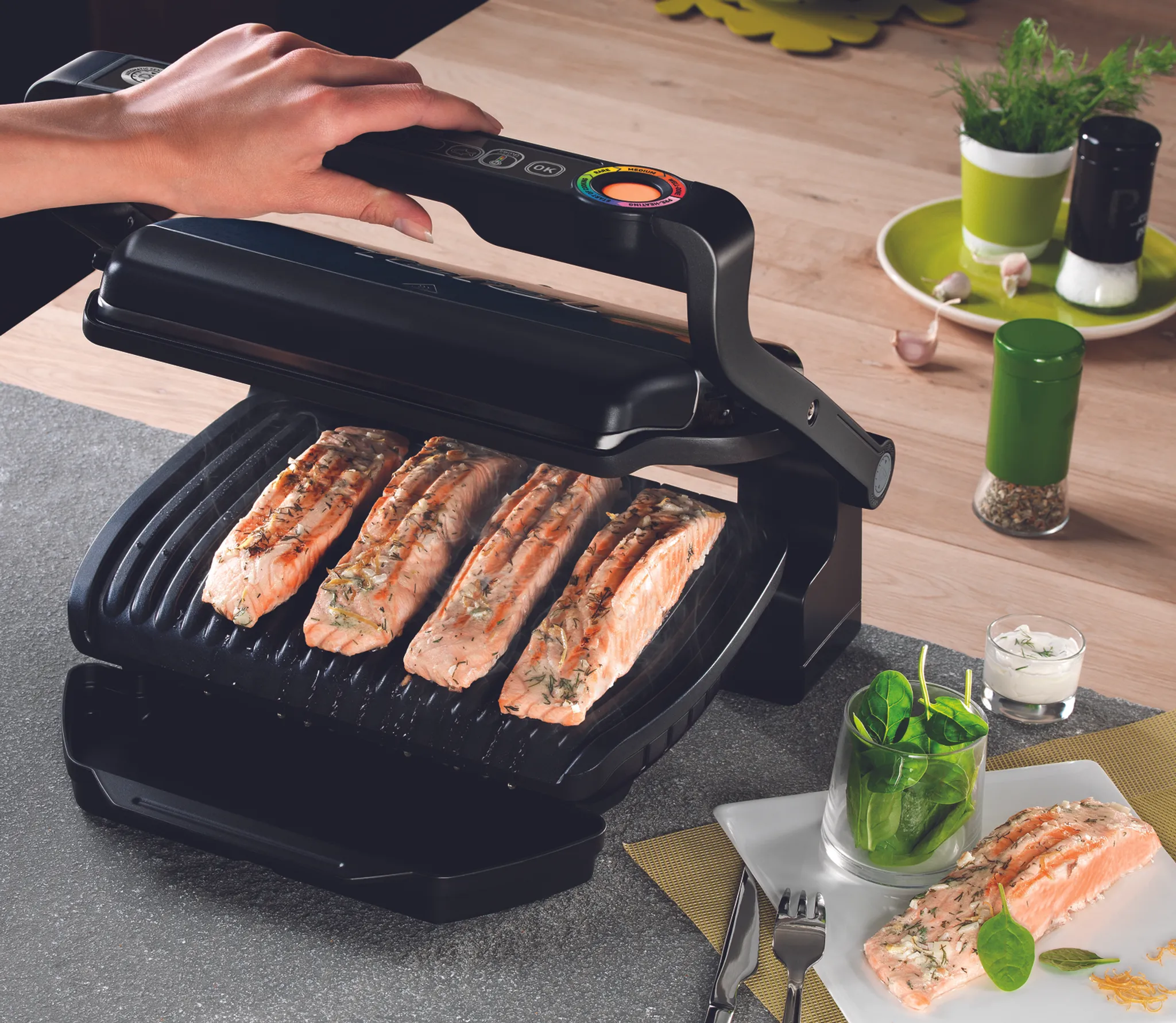 Умный Электрогриль Tefal Optigrill+ GC712834
