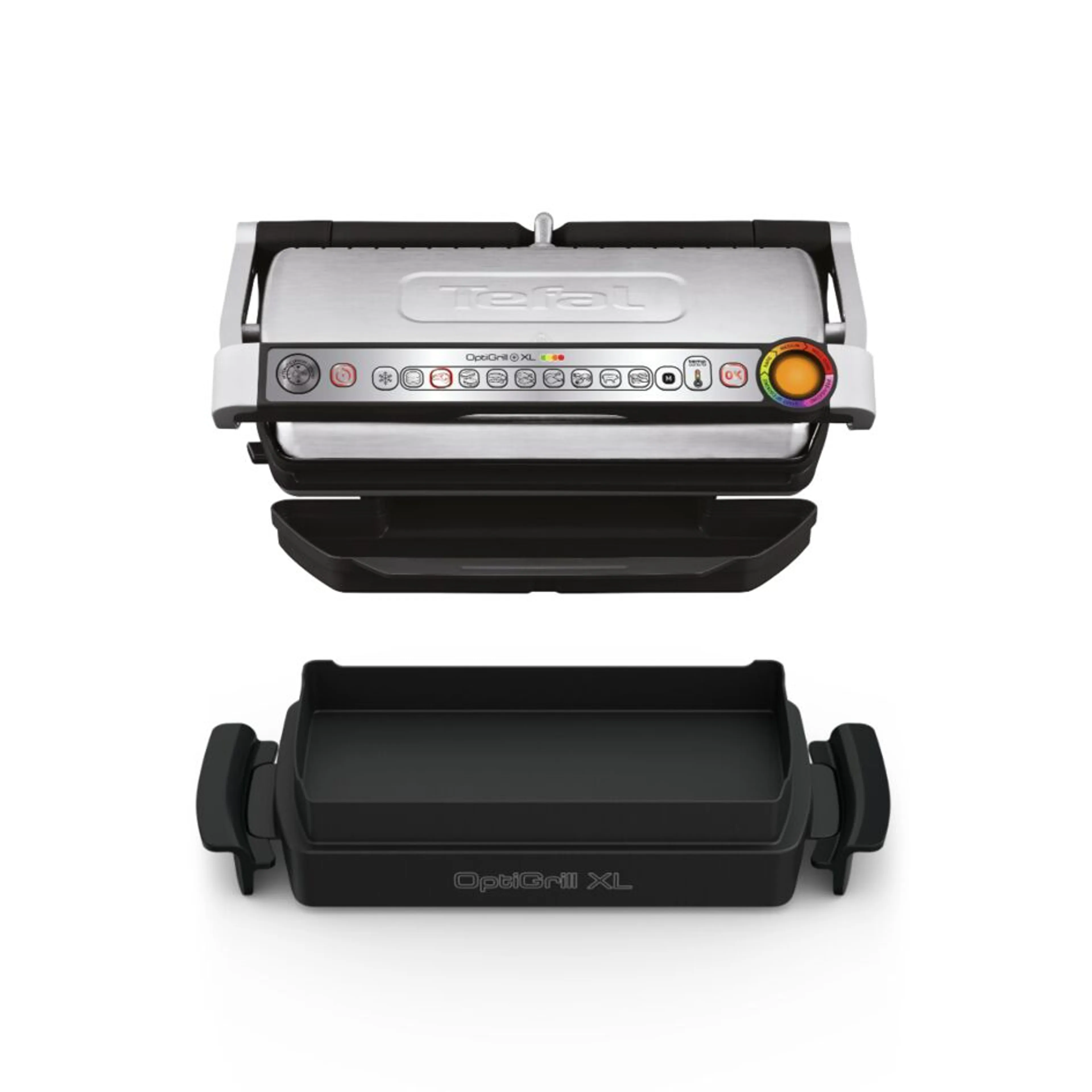 Умный электрогриль Tefal Optigrill + XL GC724D12 c насадкой для запекания