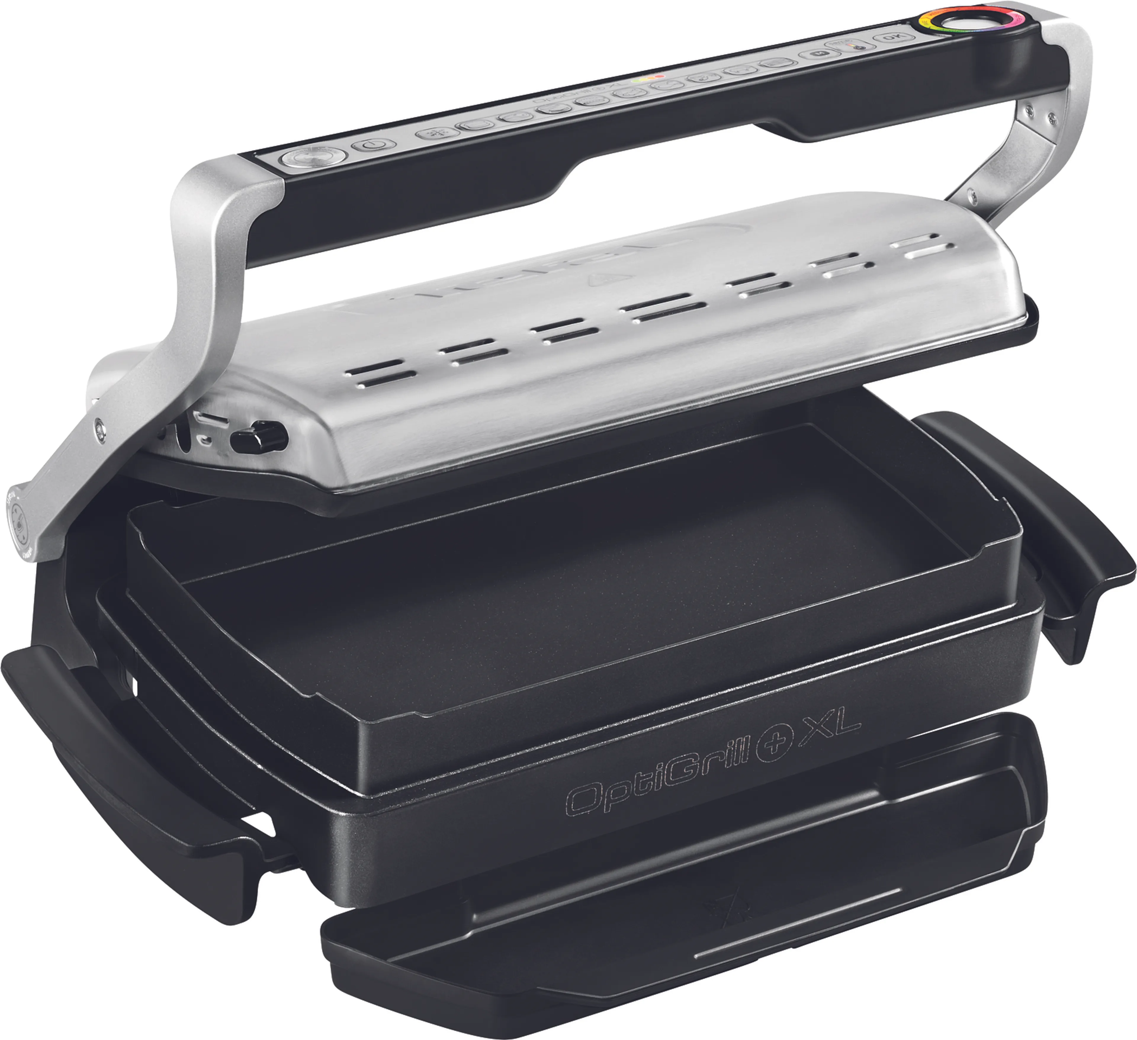 Умный электрогриль Tefal Optigrill + XL GC724D12 c насадкой для запекания