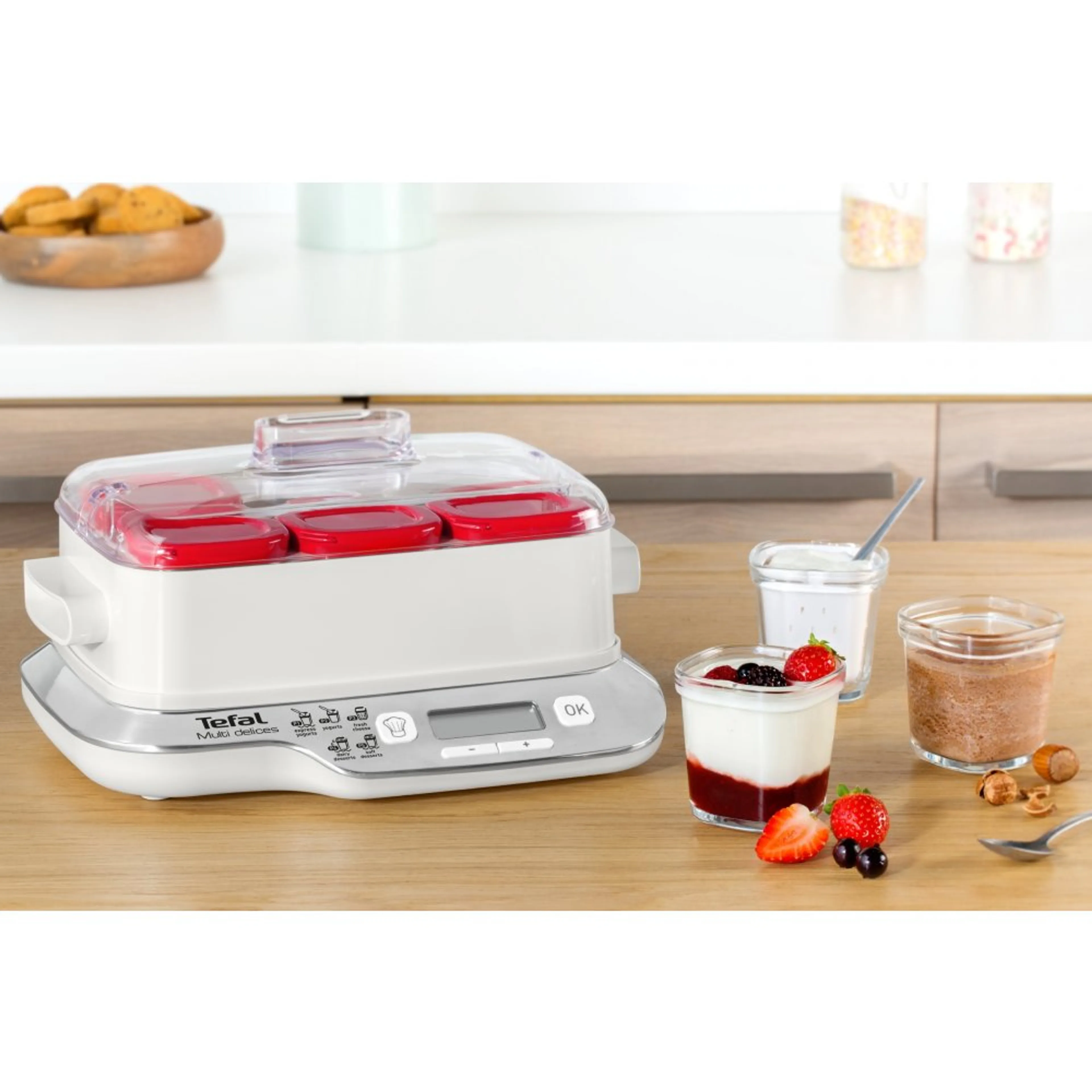 Автоматическая йогуртница Tefal Multi Delices Express YG660132