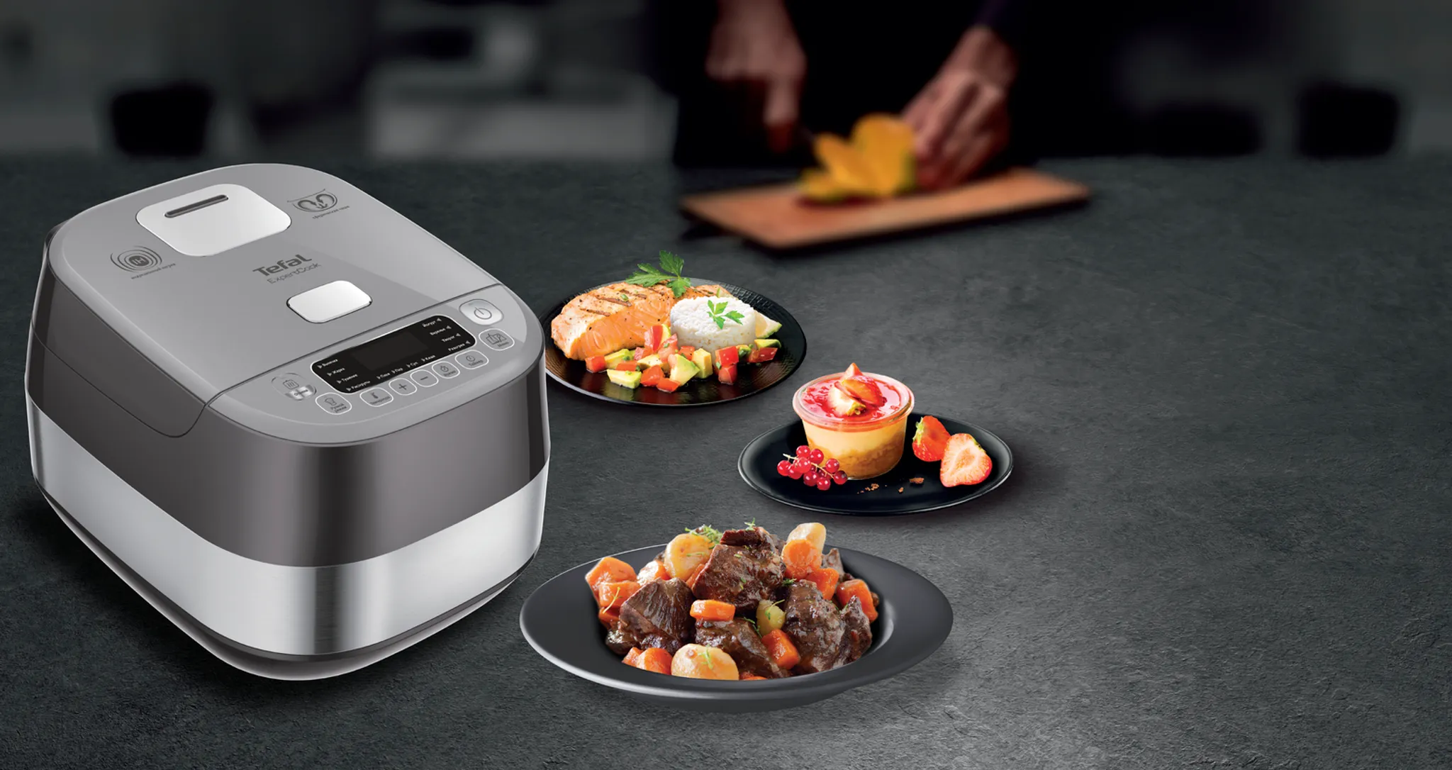 Мультиварка с индукционным нагревом Tefal ExpertCook RK802B32