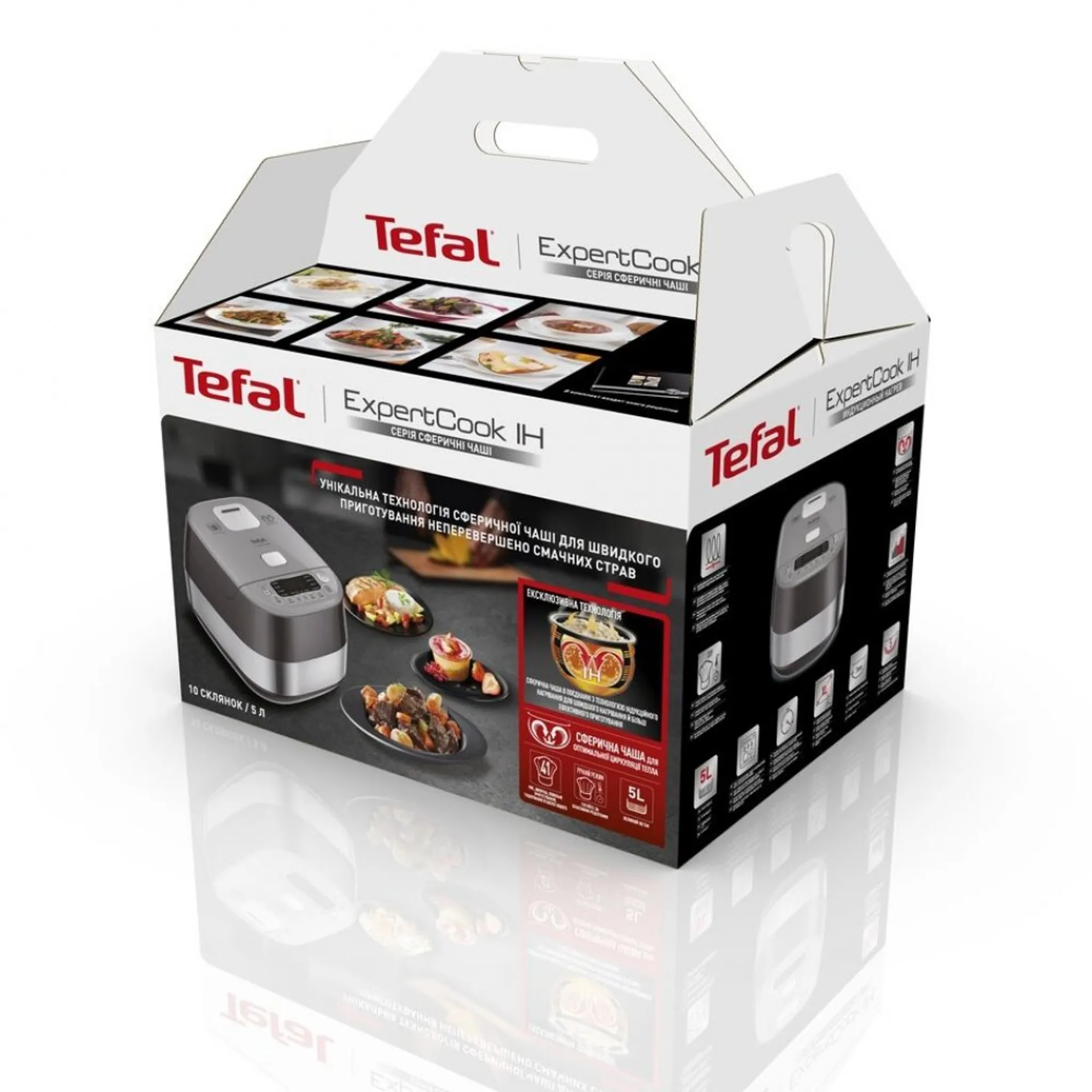 Мультиварка с индукционным нагревом Tefal ExpertCook RK802B32