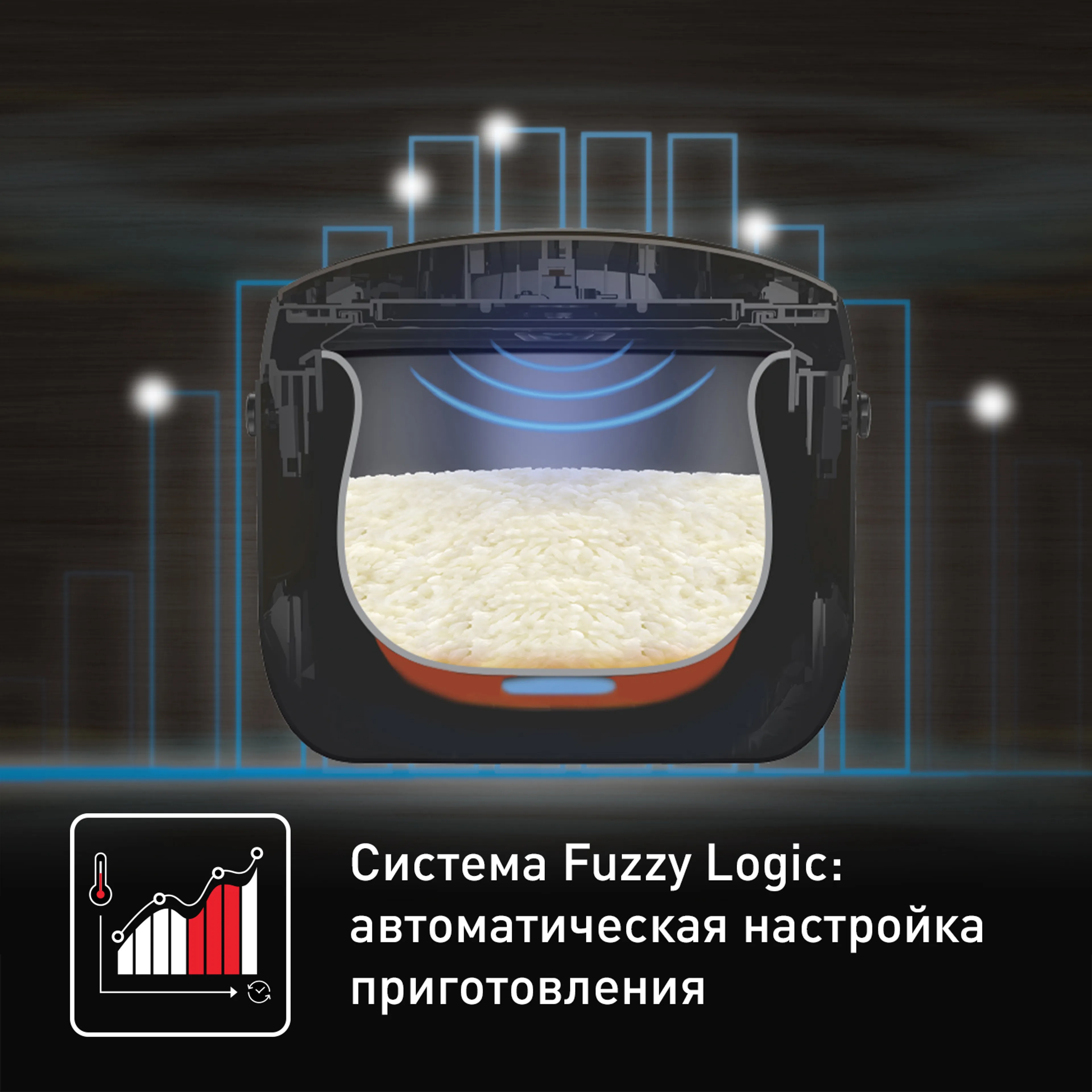 Мультиварка с индукционным нагревом Tefal RK807D32
