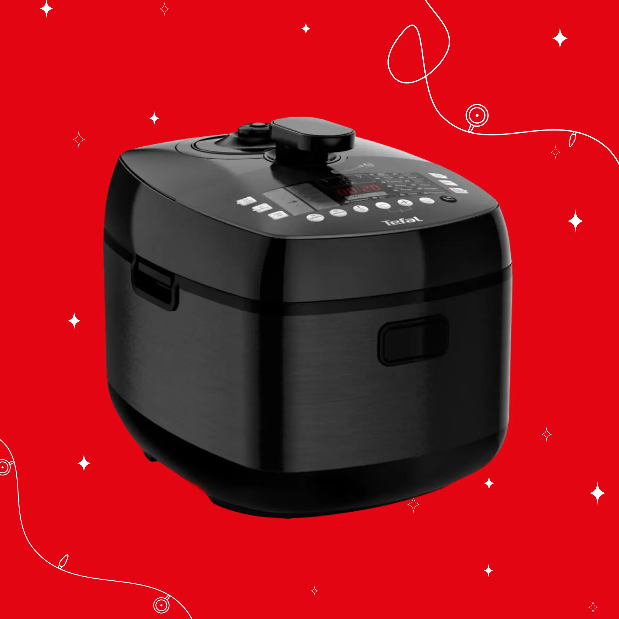 Мультиварка-скороварка Tefal Ultimate Pressure Cooker CY625D32 со сферической чашей фото