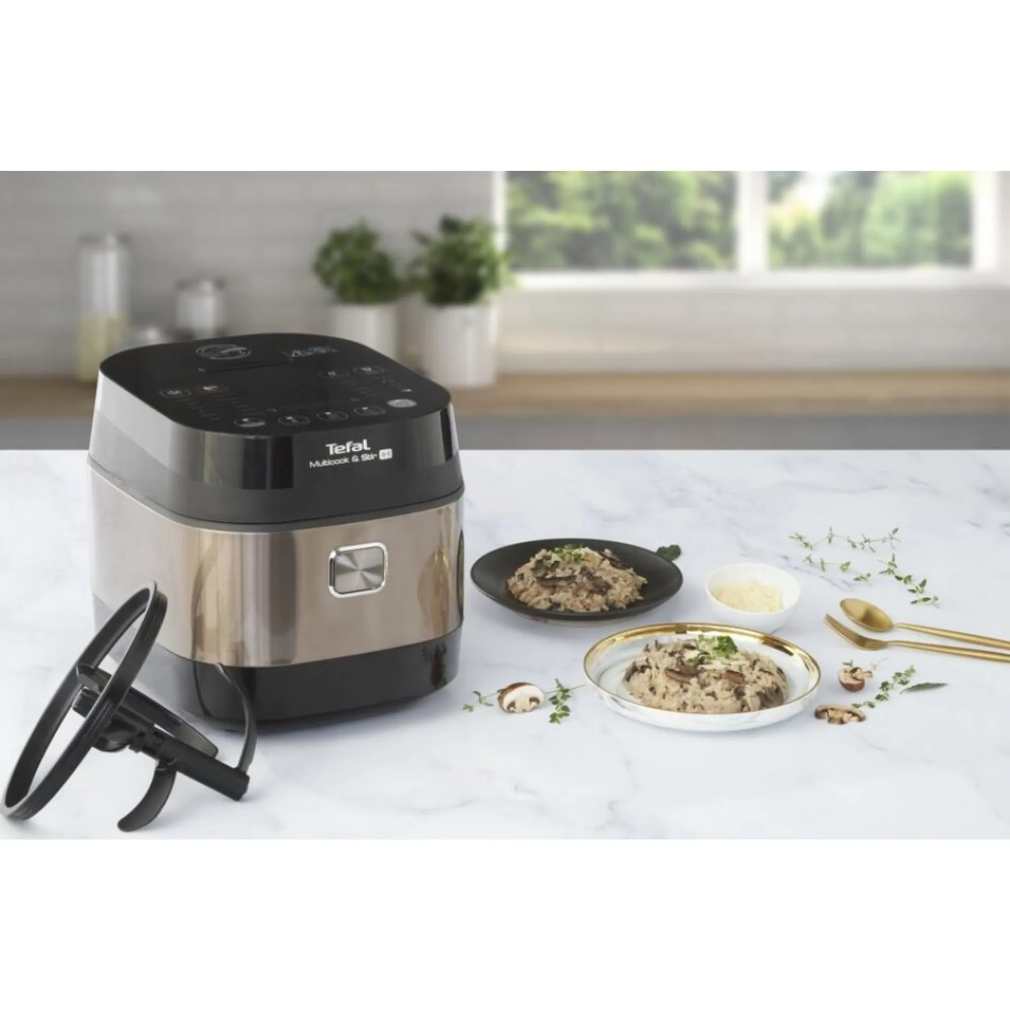 Мультиварка с автоперемешиванием и индукционным нагревом Tefal RK905A32