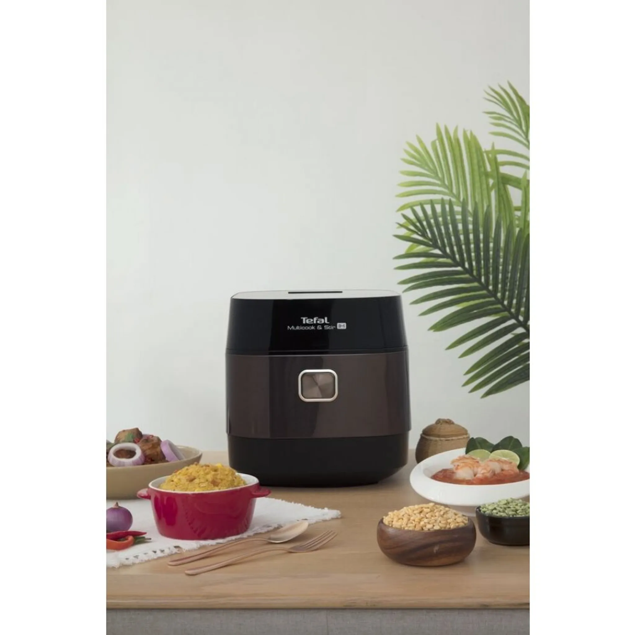 Мультиварка с автоперемешиванием и индукционным нагревом Tefal RK905A32