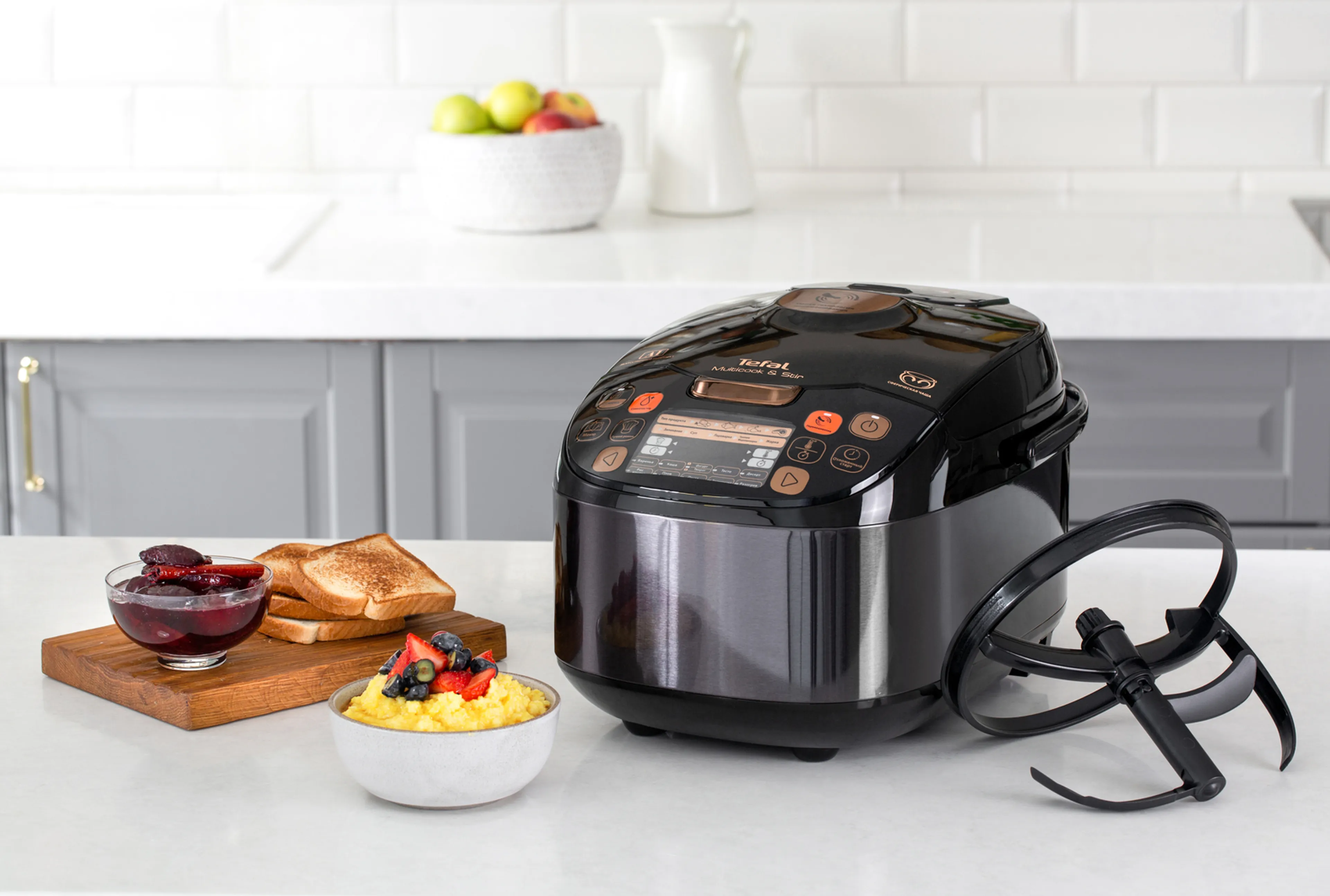 Мультиварка с перемешиванием Tefal MULTICOOK&STIR RK901832