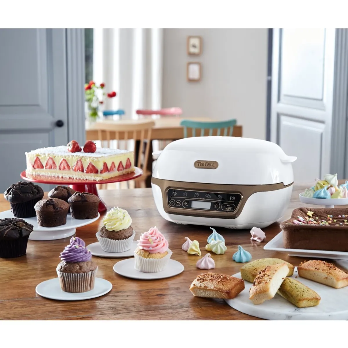 Мультикондитер Tefal Cake Factory KD802112