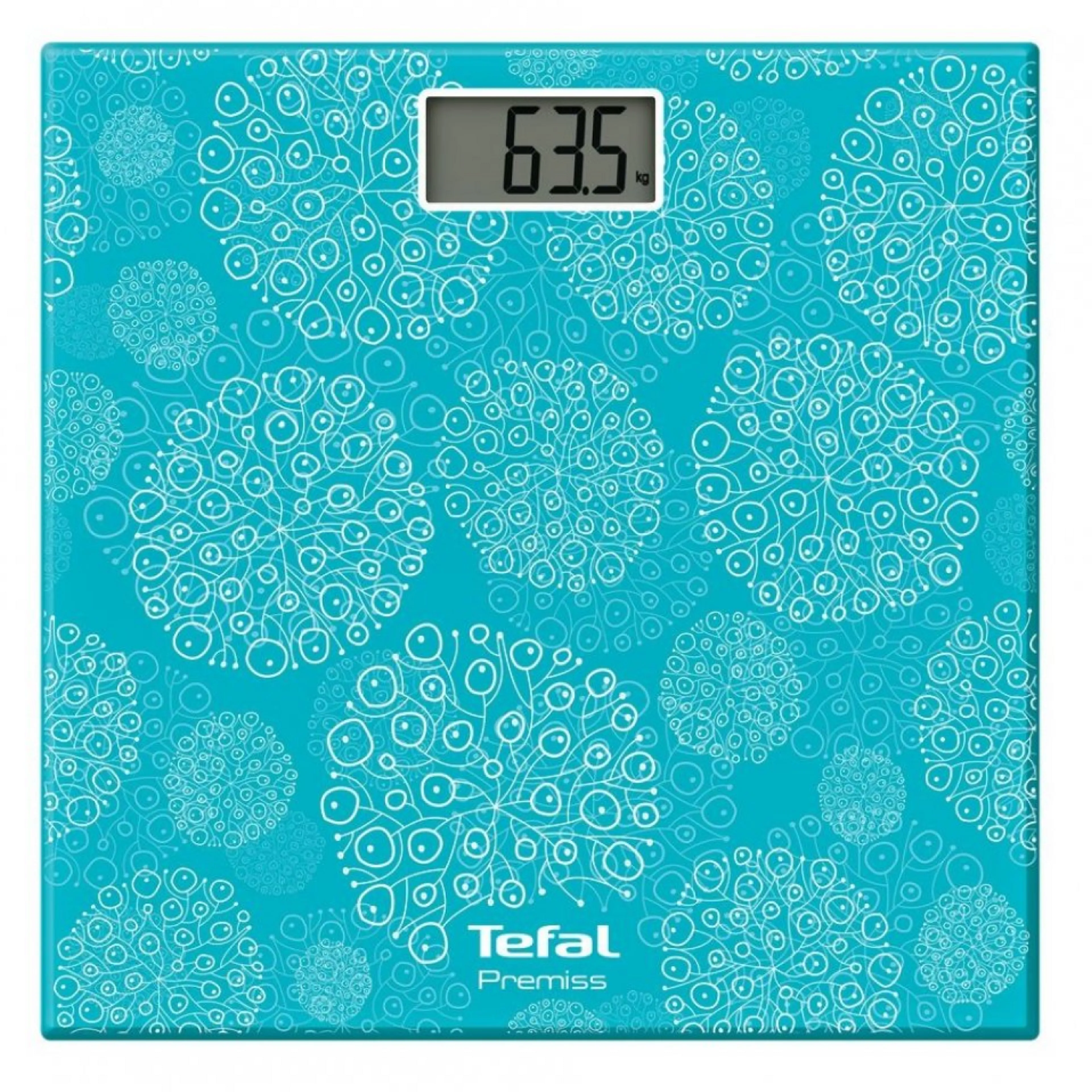 Напольные весы Tefal Premiss Peacock Blue PP1077V0 фото