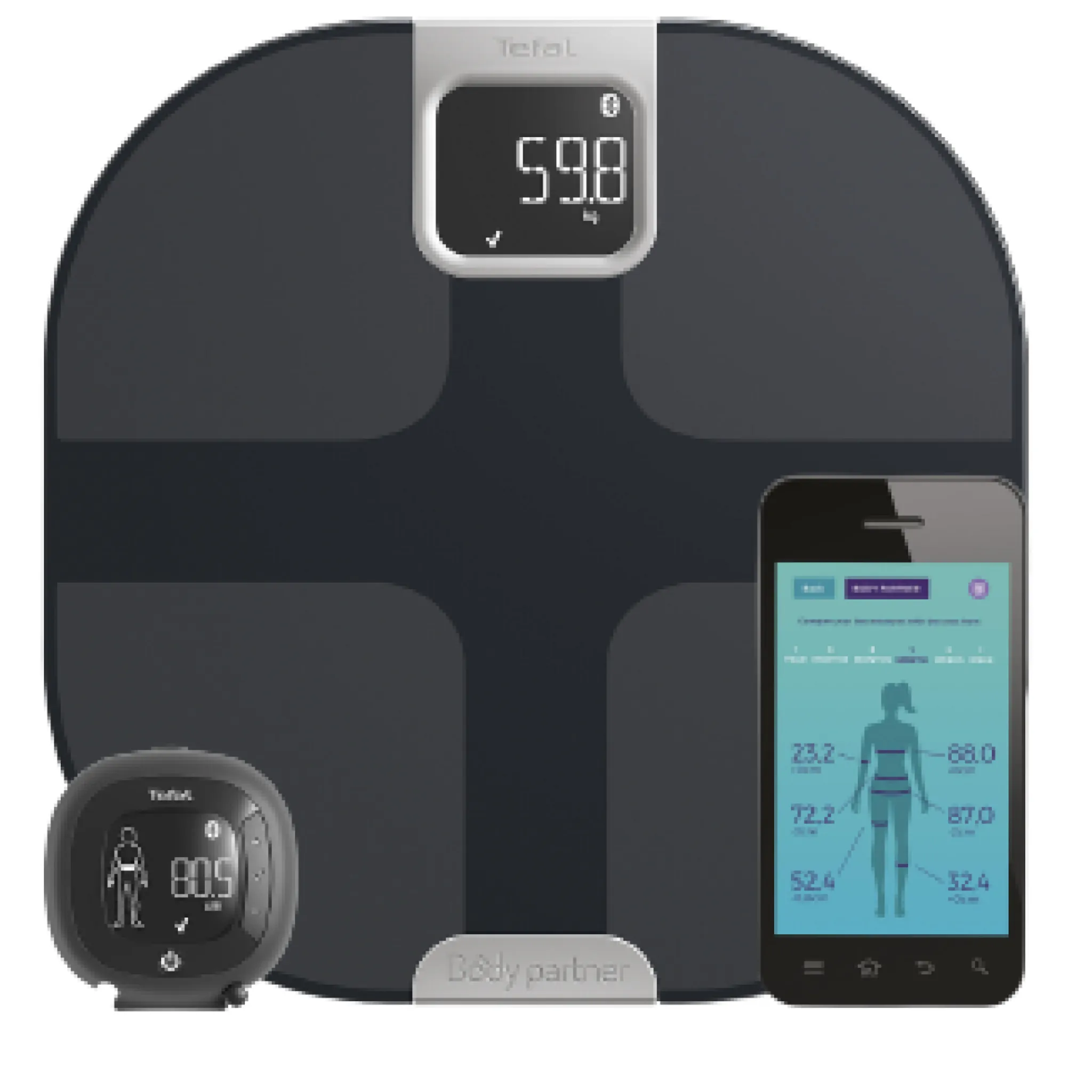 Умные весы Tefal Body Partner Shape YD3090S1 фото