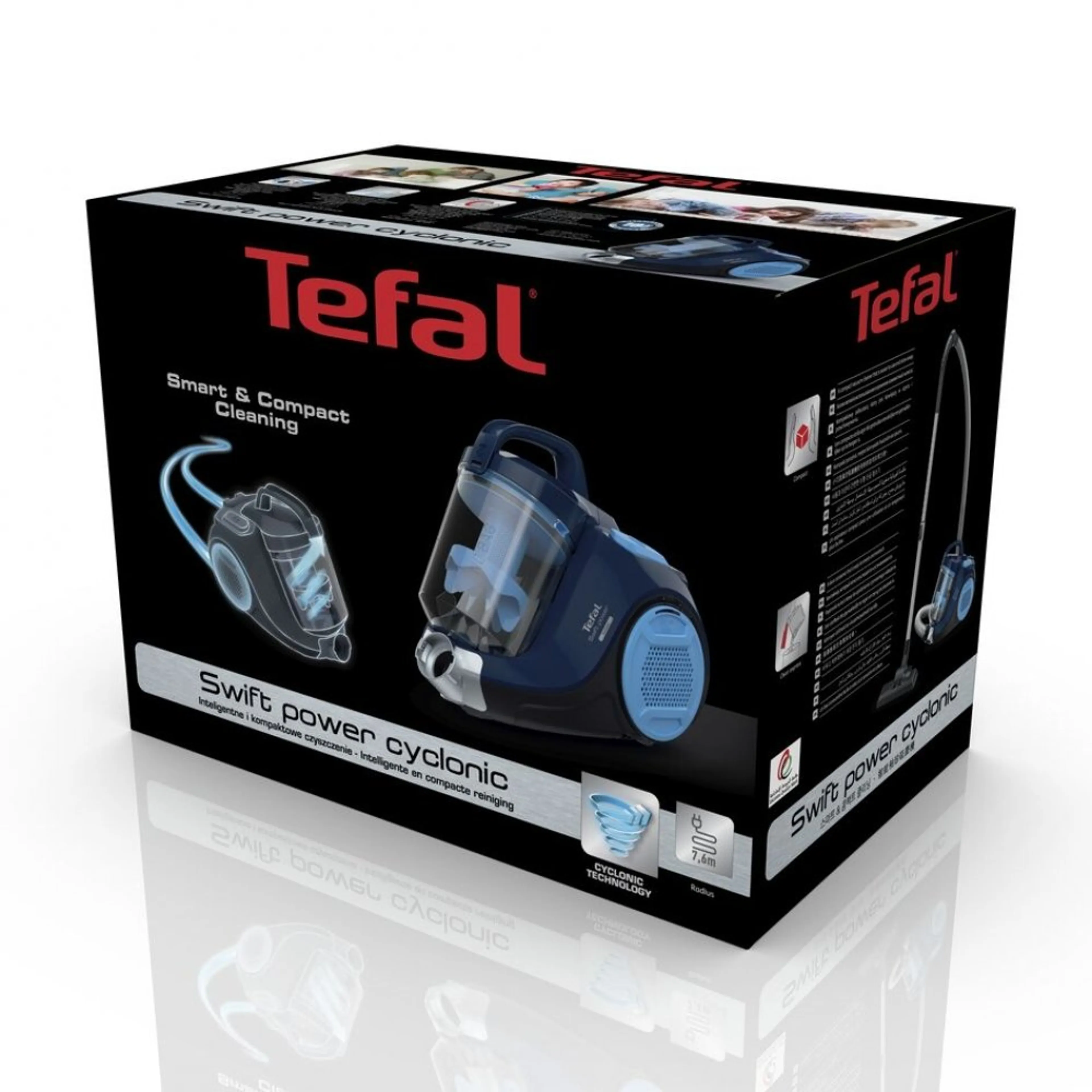 Пылесос с контейнером Tefal Swift Power Cyclonic TW2971EA