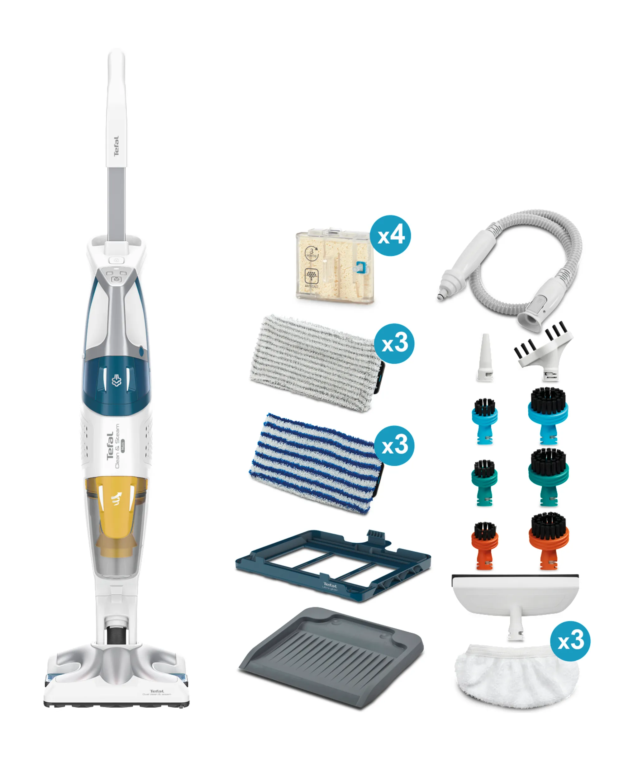 Паровой пылесос Tefal Clean & Steam Multi VP8561RH