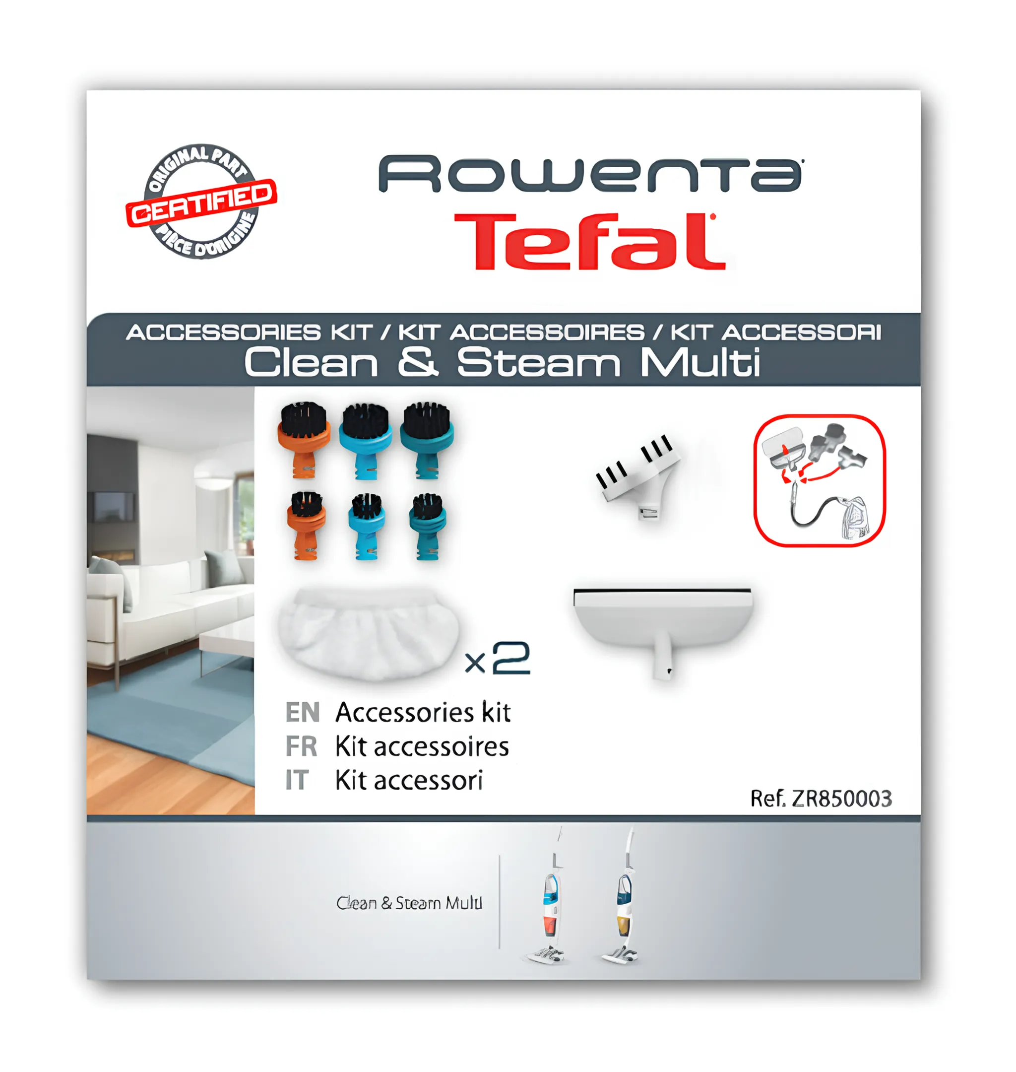 цена на Набор из аксессуаров Tefal ZR850003