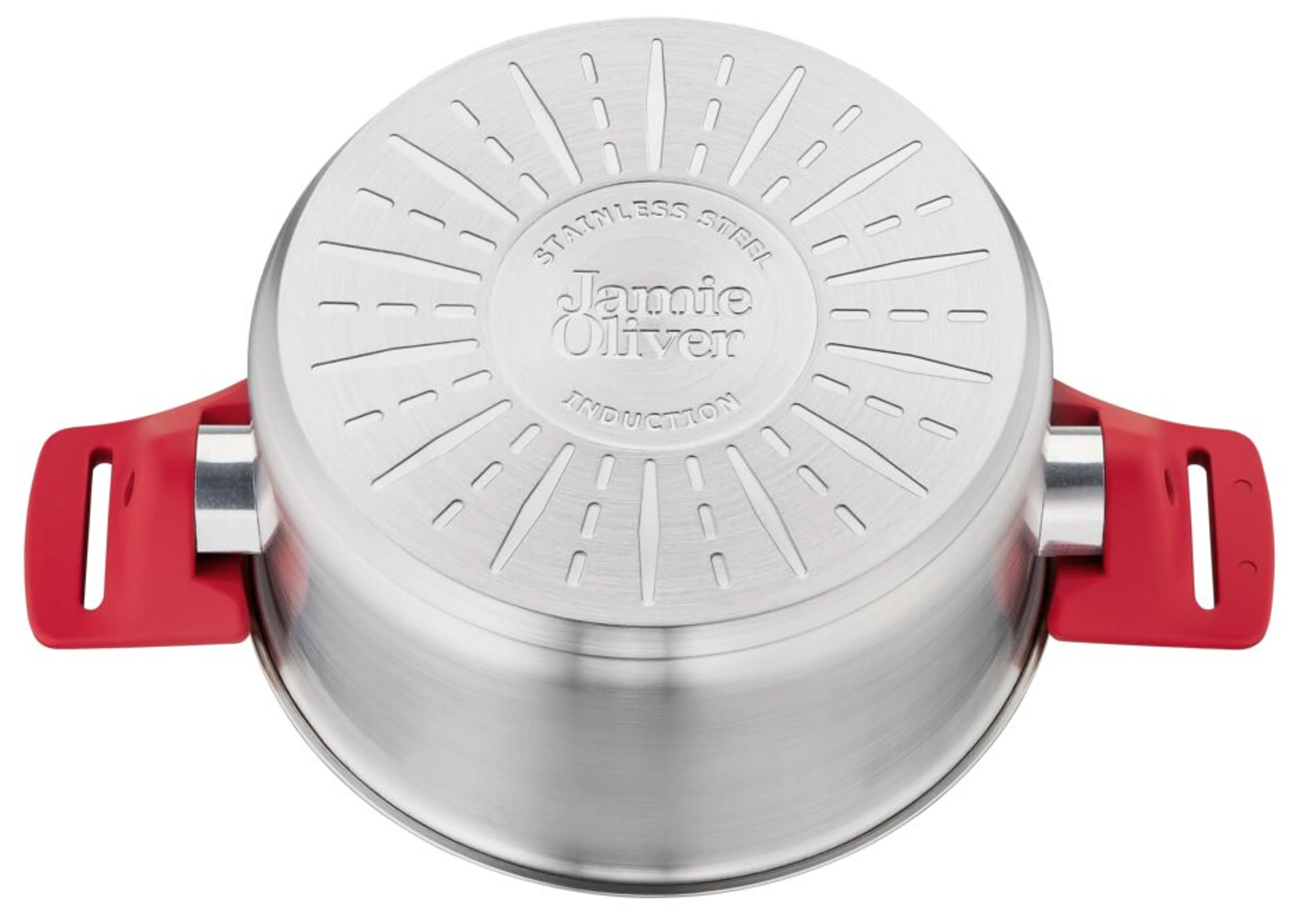 Набор посуды Tefal Jamie Oliver 6 предметов 1,5/3/4,7л 16/20/24см H802S674