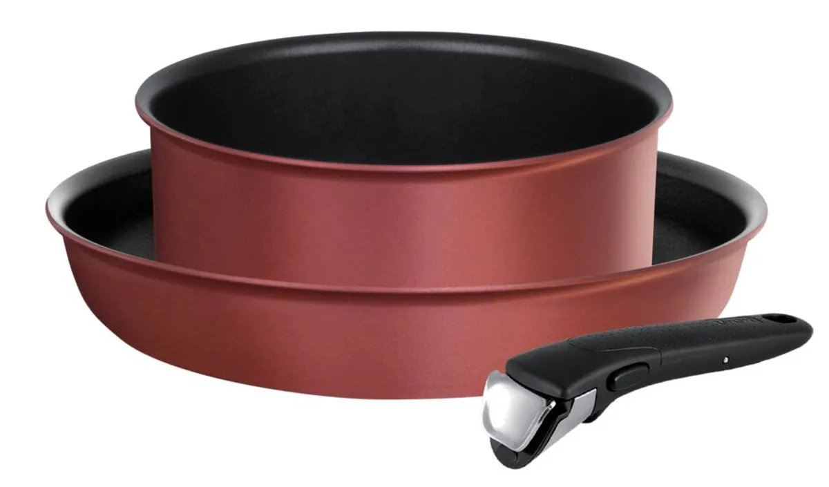 Набор посуды Tefal Ingenio Chef Red 3 предмета 18/24см L6598772 фото