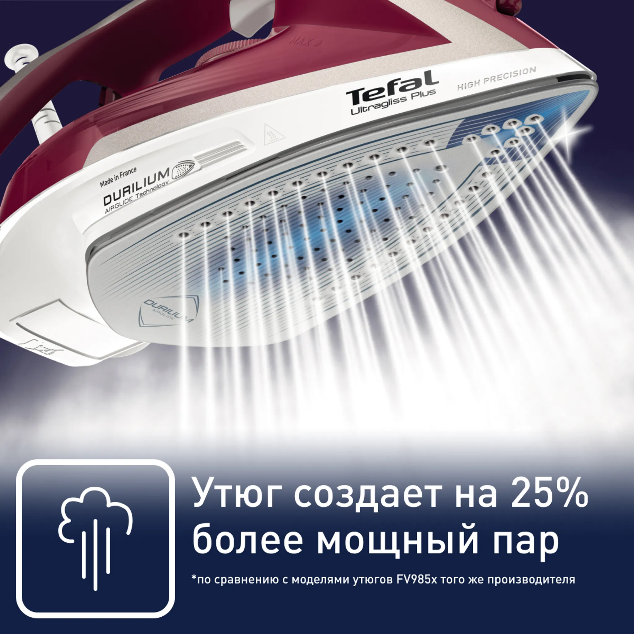 Утюг Tefal UltraGliss Plus FV6810E0 купить в официальном магазине