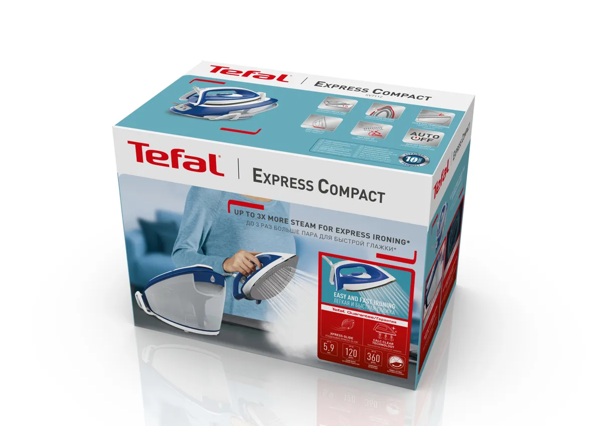 Парогенератор Tefal Express Compact SV7112E0