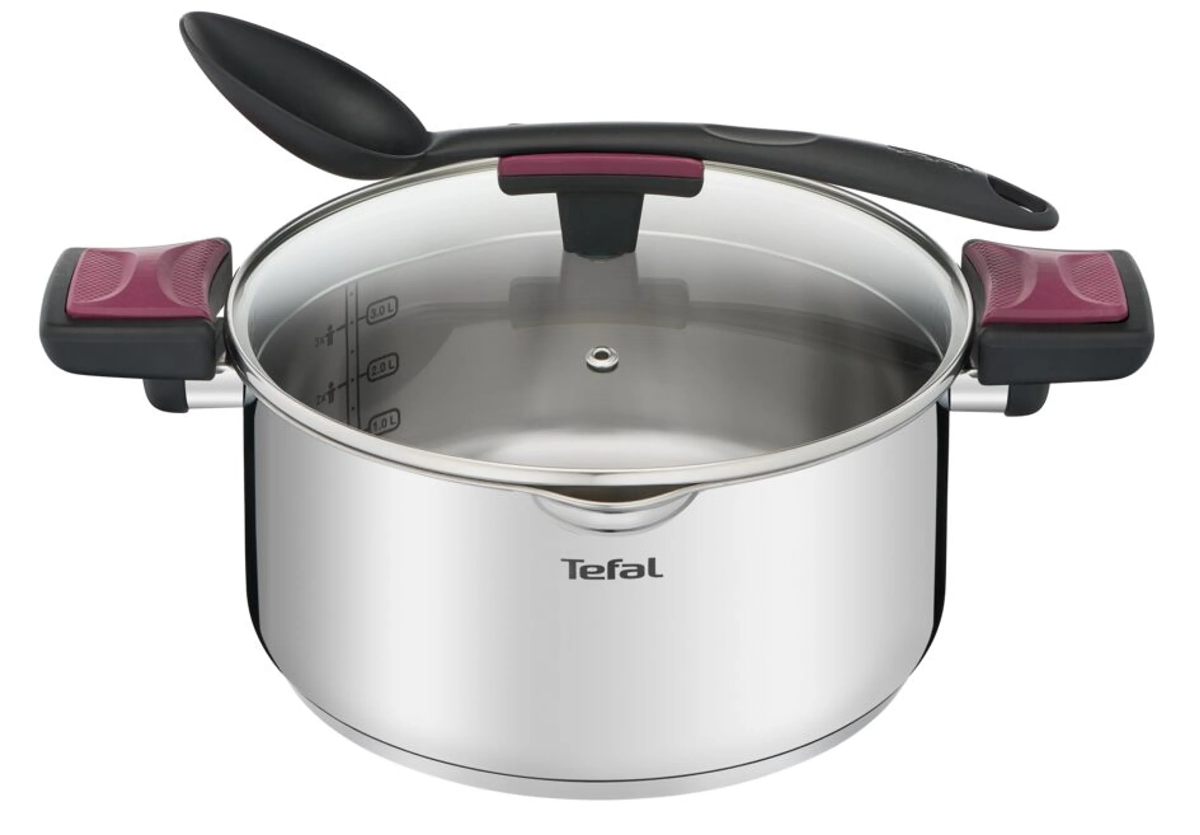 Кастрюля с крышкой Tefal Cook&Clip 2.9л 20см G7234474