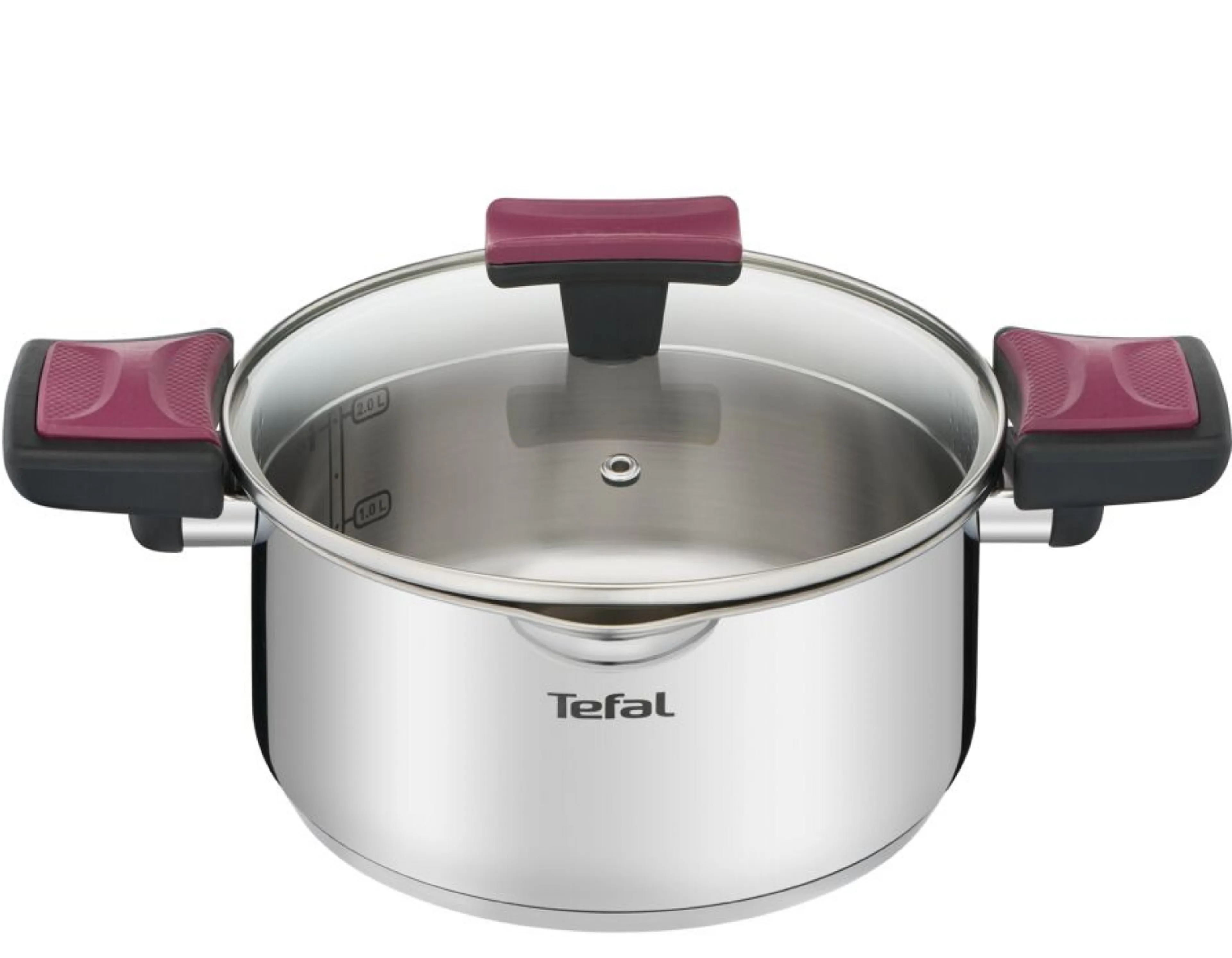 Кастрюля с крышкой Tefal Cook&Clip 2.9л 20см G7234474 фото