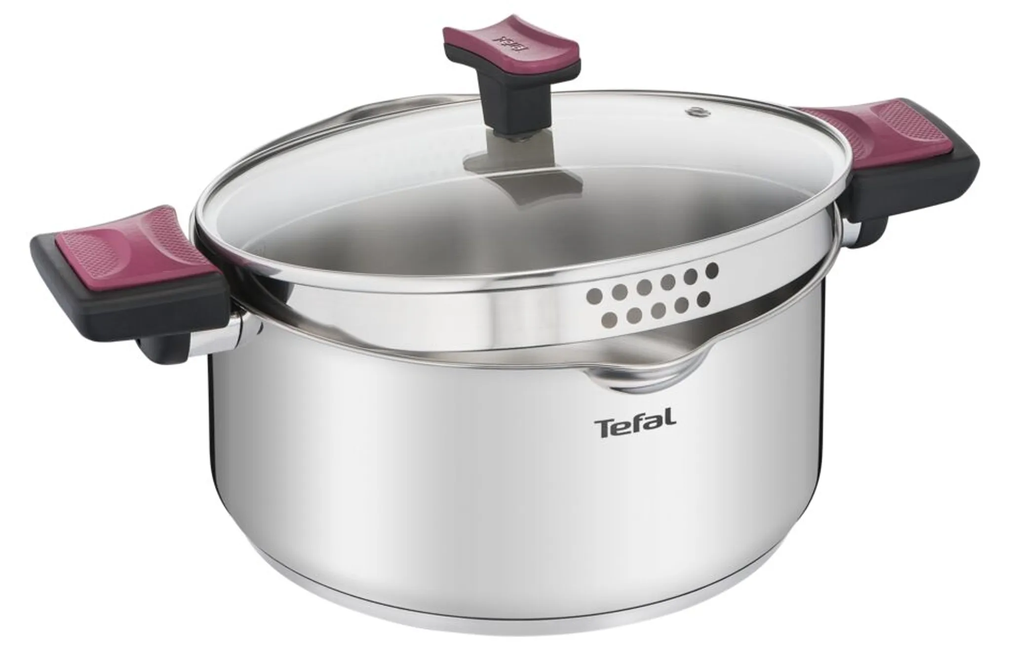 Кастрюля с крышкой Tefal Cook&Clip 5л 24см G7234674