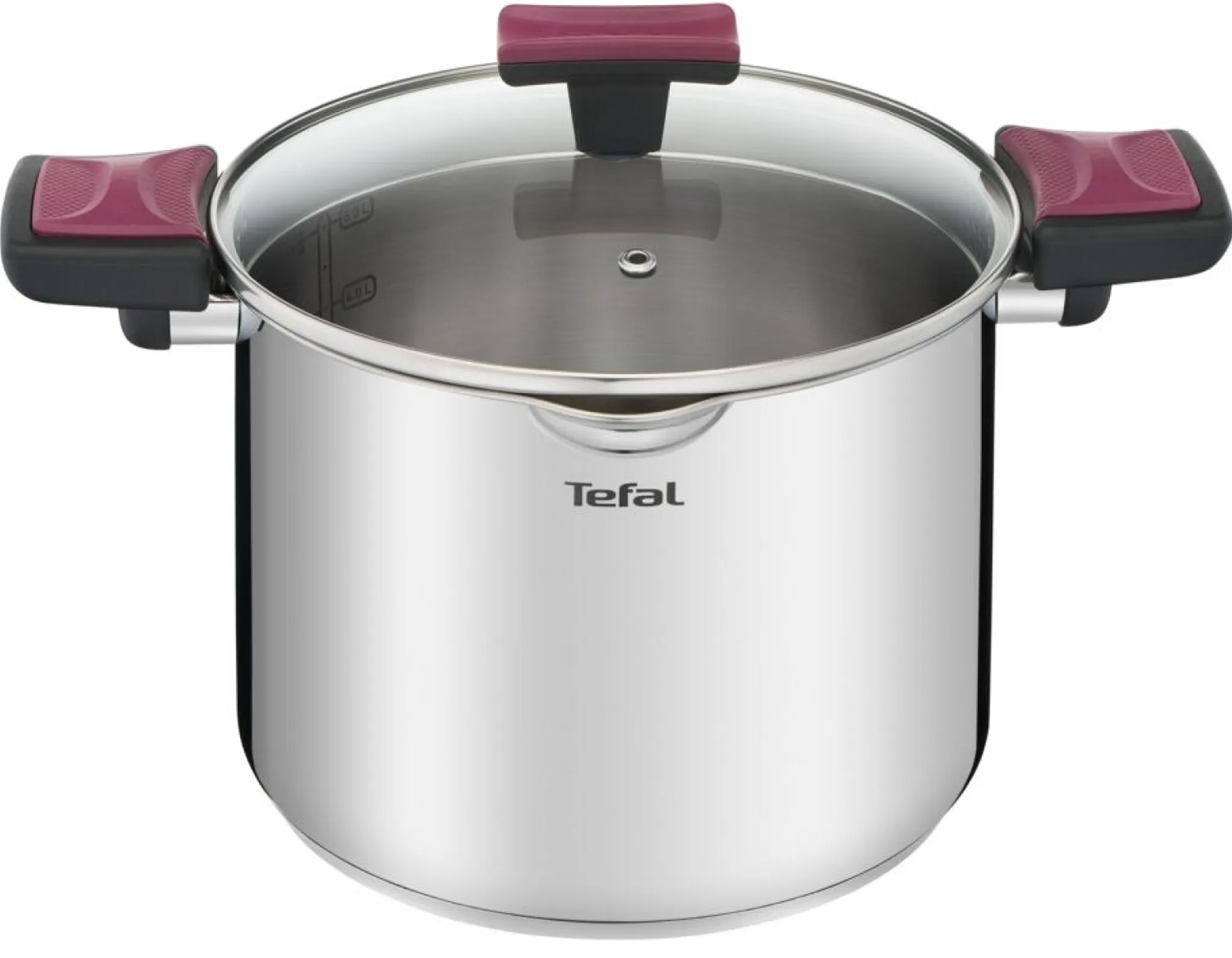 Кастрюля с крышкой Tefal Cook&Clip 6.1л 22см G7237974