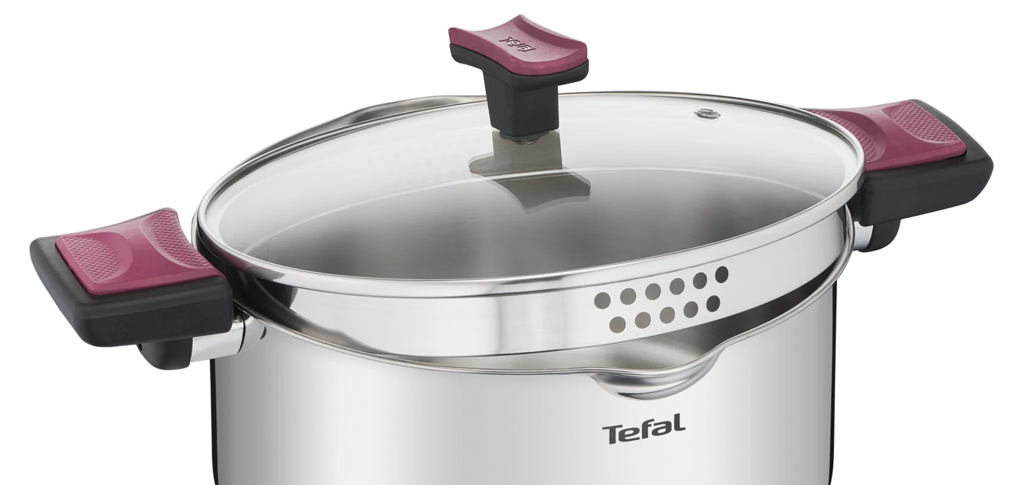 Кастрюля с крышкой Tefal Cook&Clip 6.1л 22см G7237974