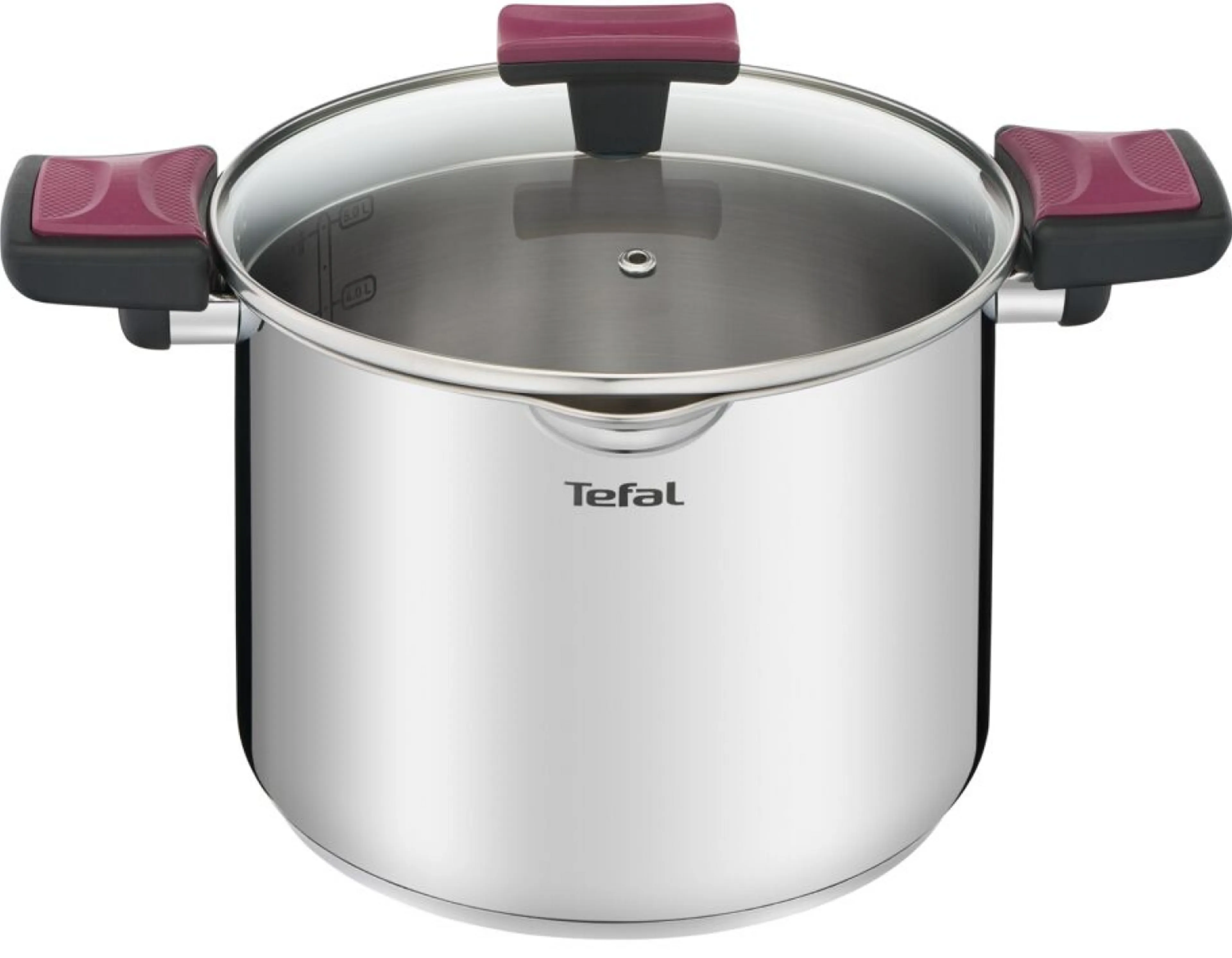 Кастрюля с крышкой Tefal Cook&Clip 6.1л 22см G7237974 фото
